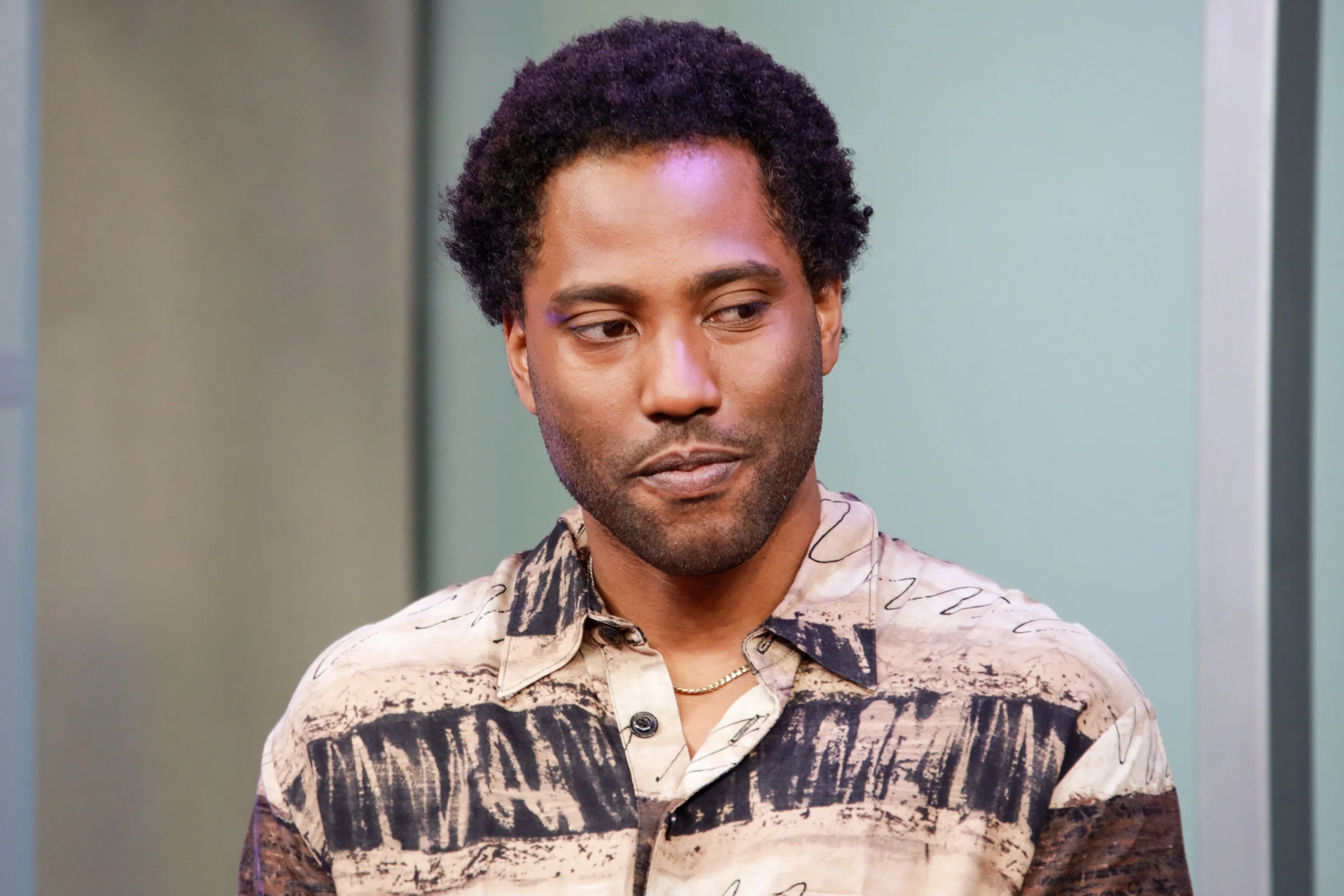 John David Washington at an event for The Piano Lesson (2024)
