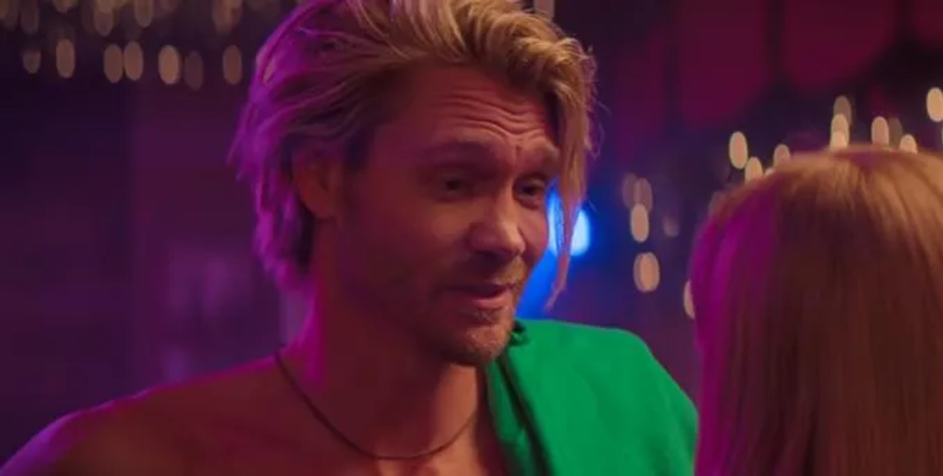 Chad Michael Murray and Britt Robertson in The Merry Gentlemen (2024)