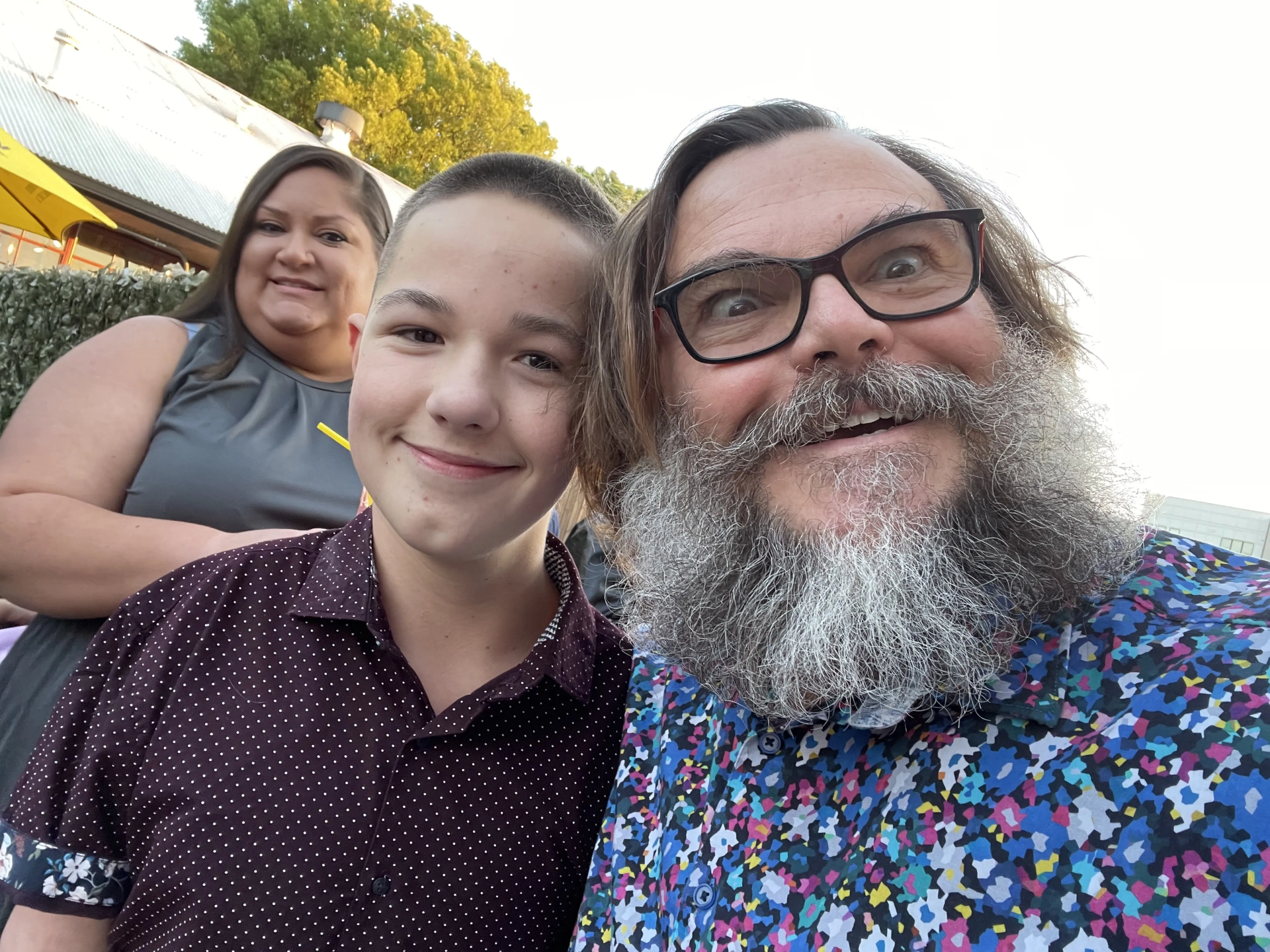 Jack Black and Bash Hagelin in Dear Santa (2024)