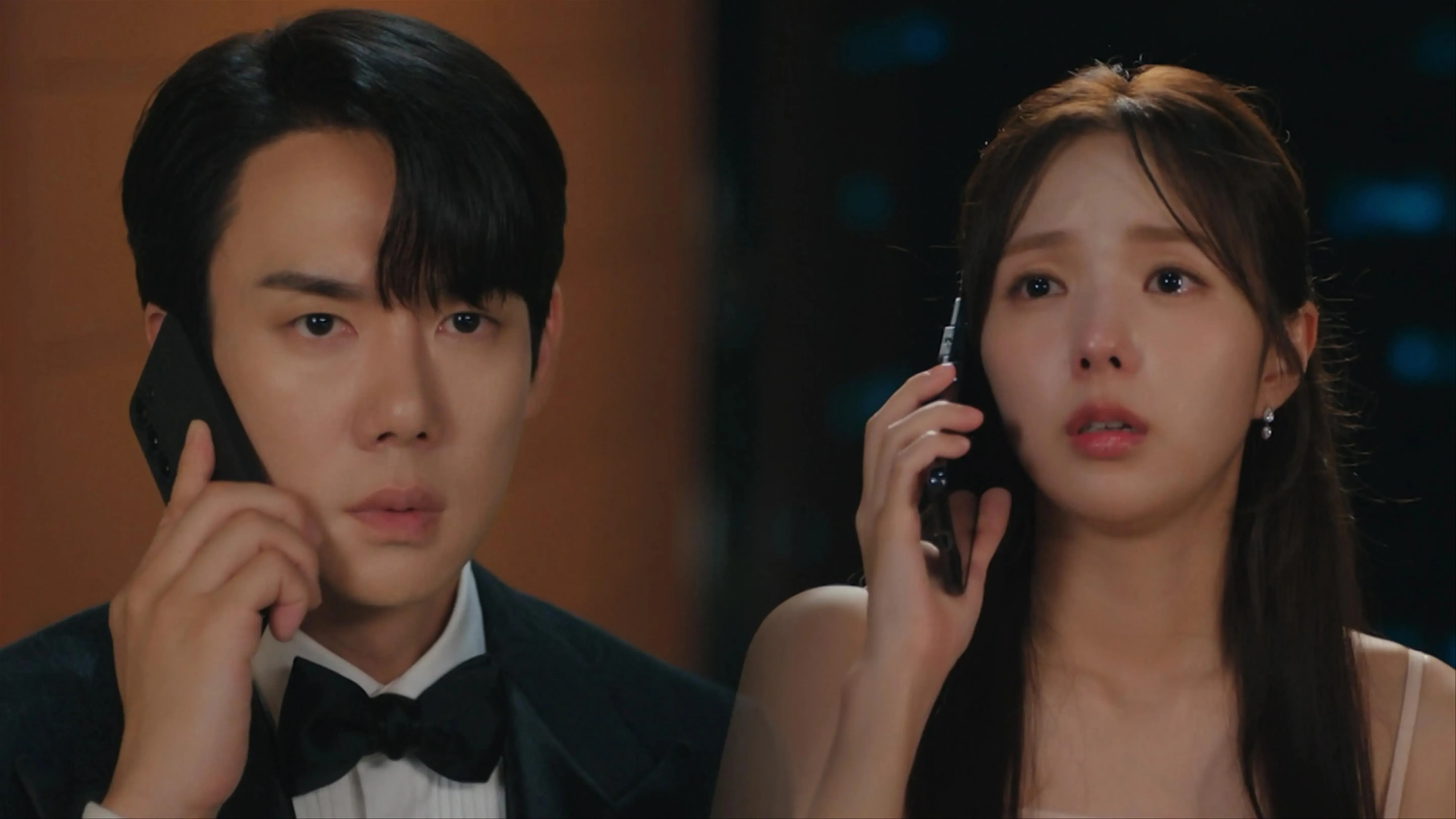 Yoo Yeon-seok and Chae Soo-bin in When the Phone Rings (2024)