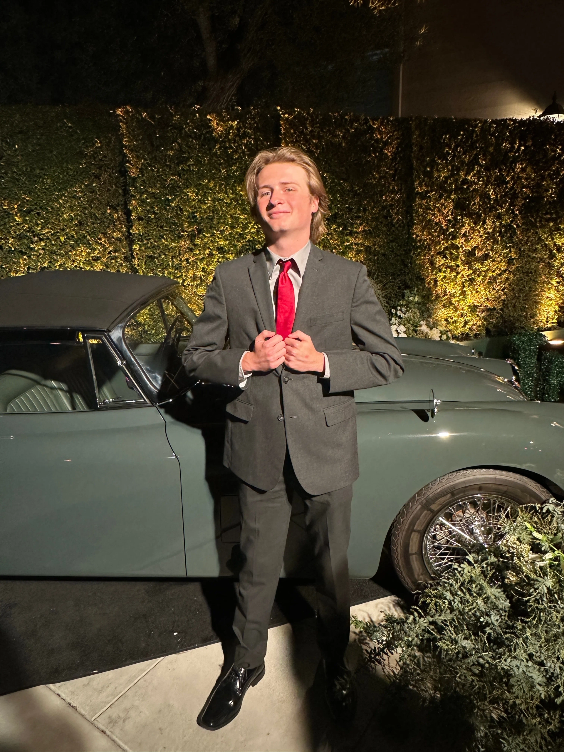Barrett Scheetz at the global premiere of Cruel Intentions (2024)