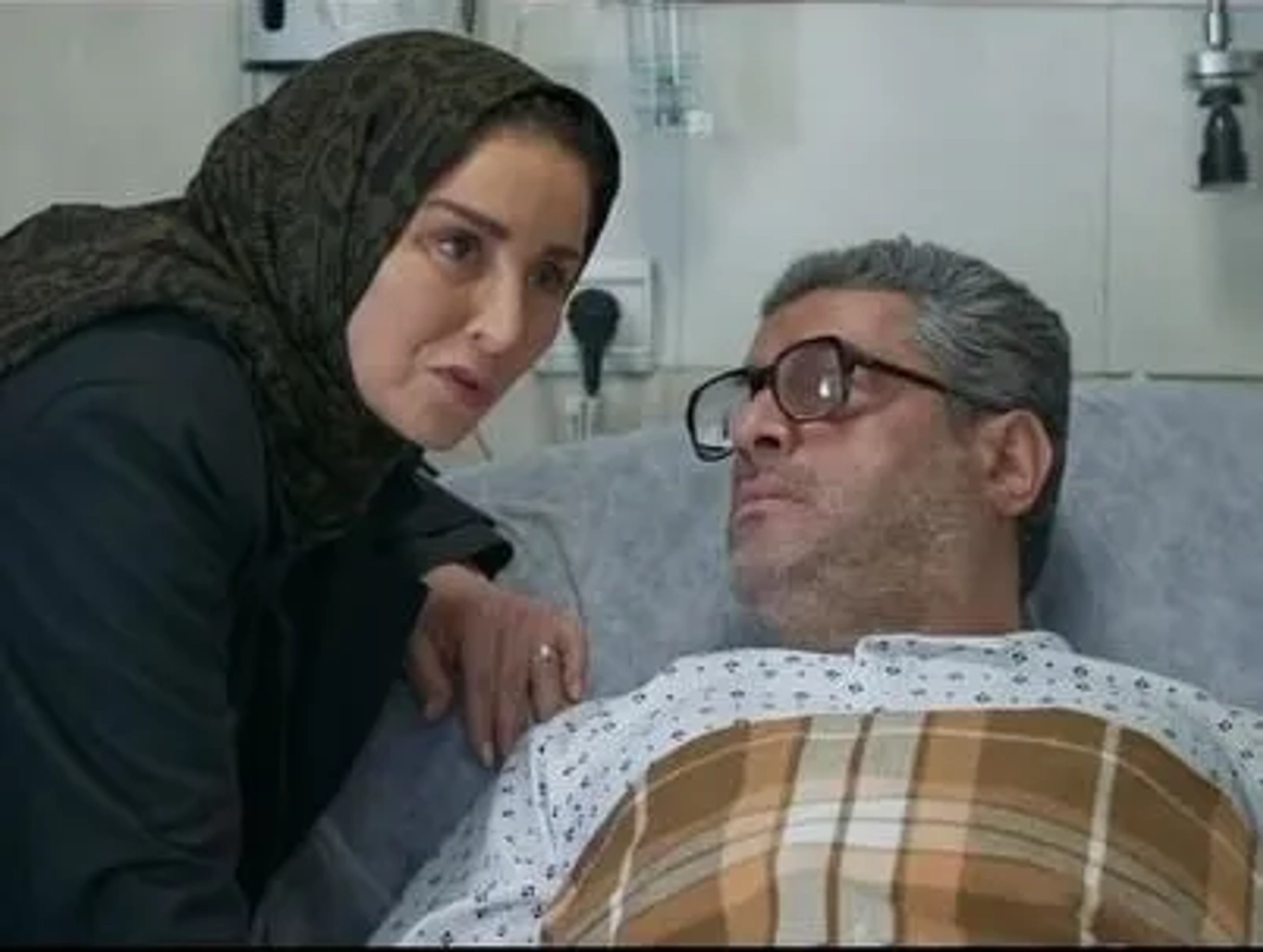 Jaleh Sameti and Sam Derakhshani in Father's Coffee (2024)