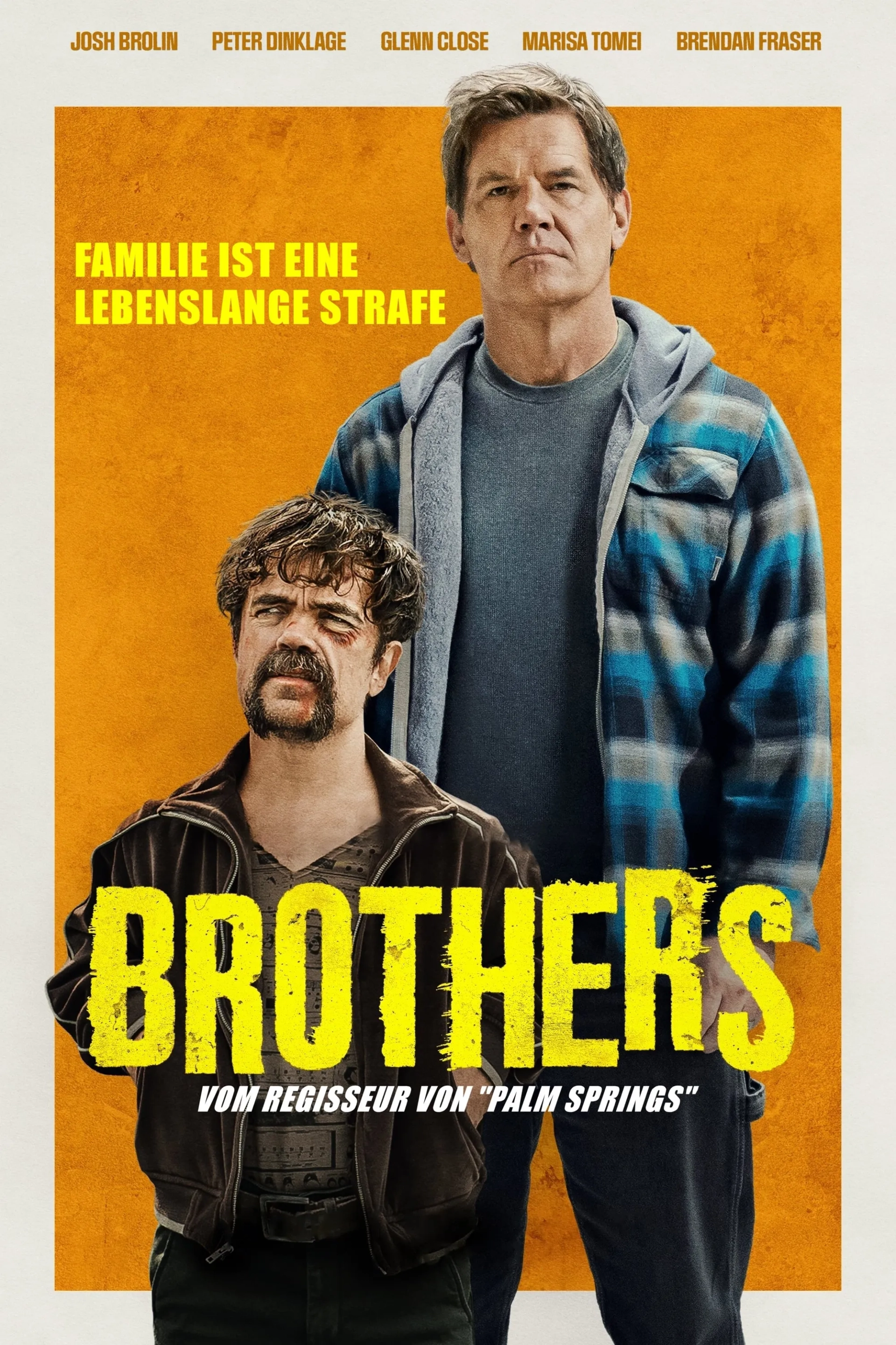 Josh Brolin and Peter Dinklage in Brothers (2024)