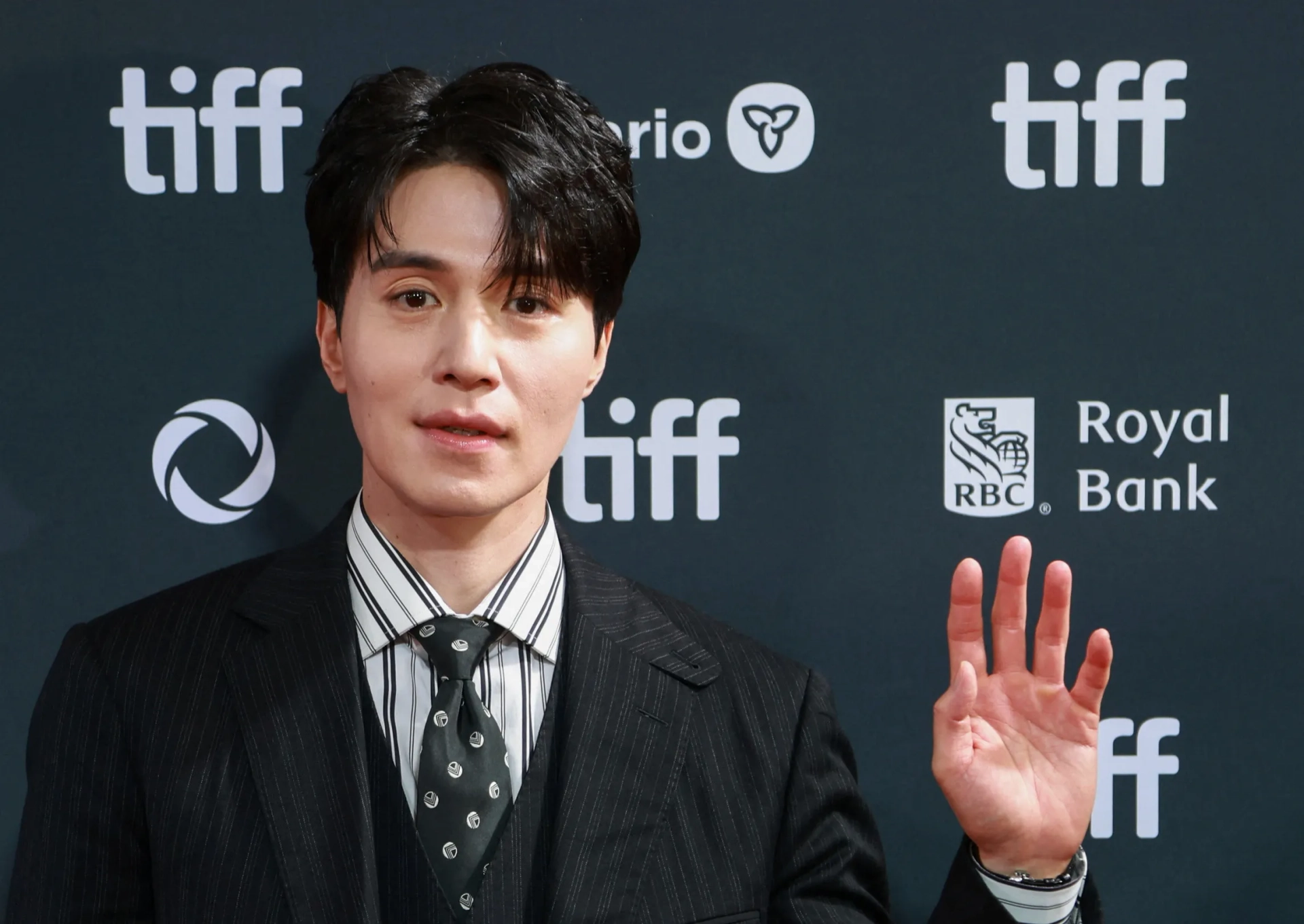 Lee Dong-wook at an event for Harbin (2024)