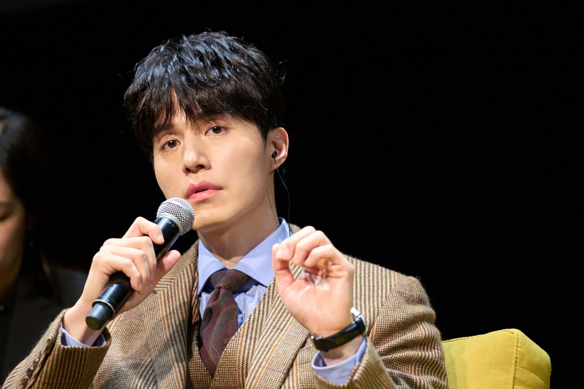 Lee Dong-wook at an event for Harbin (2024)
