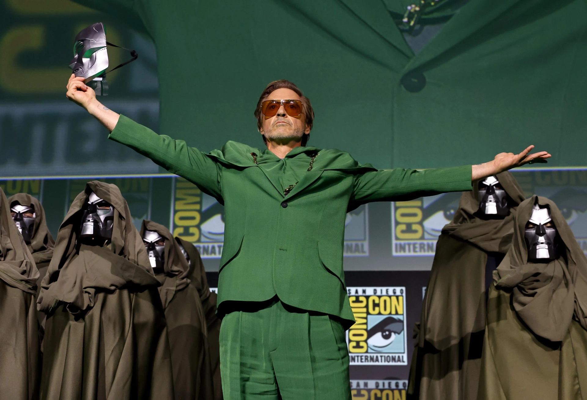 Robert Downey Jr. at an event for Avengers: Doomsday (2026)