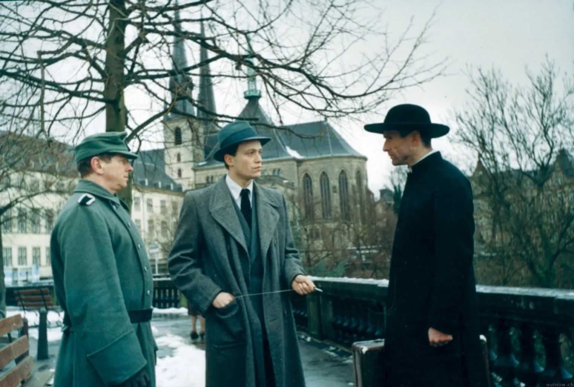 August Diehl and Ulrich Matthes in The Ninth Day (2004)