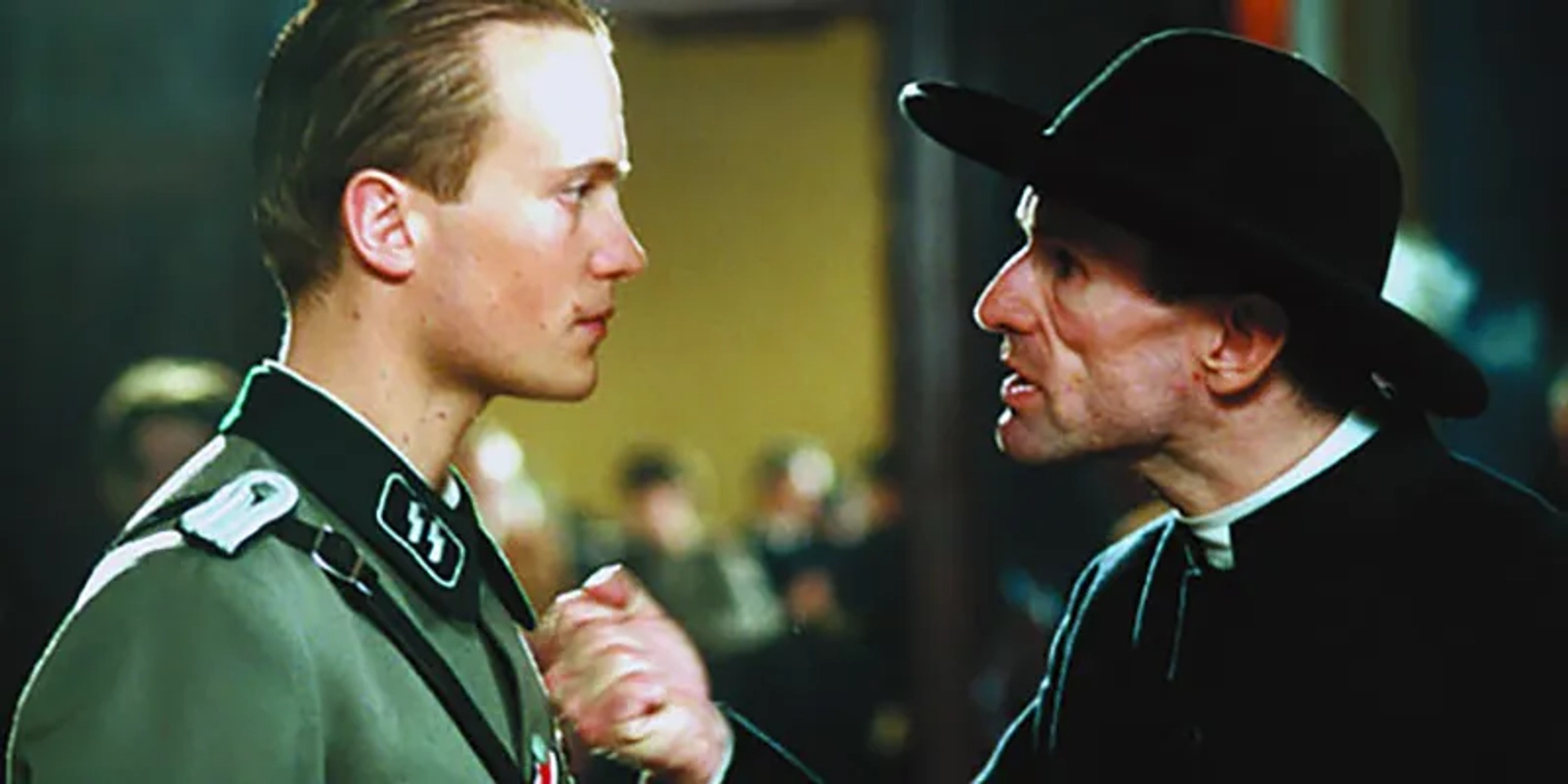 August Diehl and Ulrich Matthes in The Ninth Day (2004)