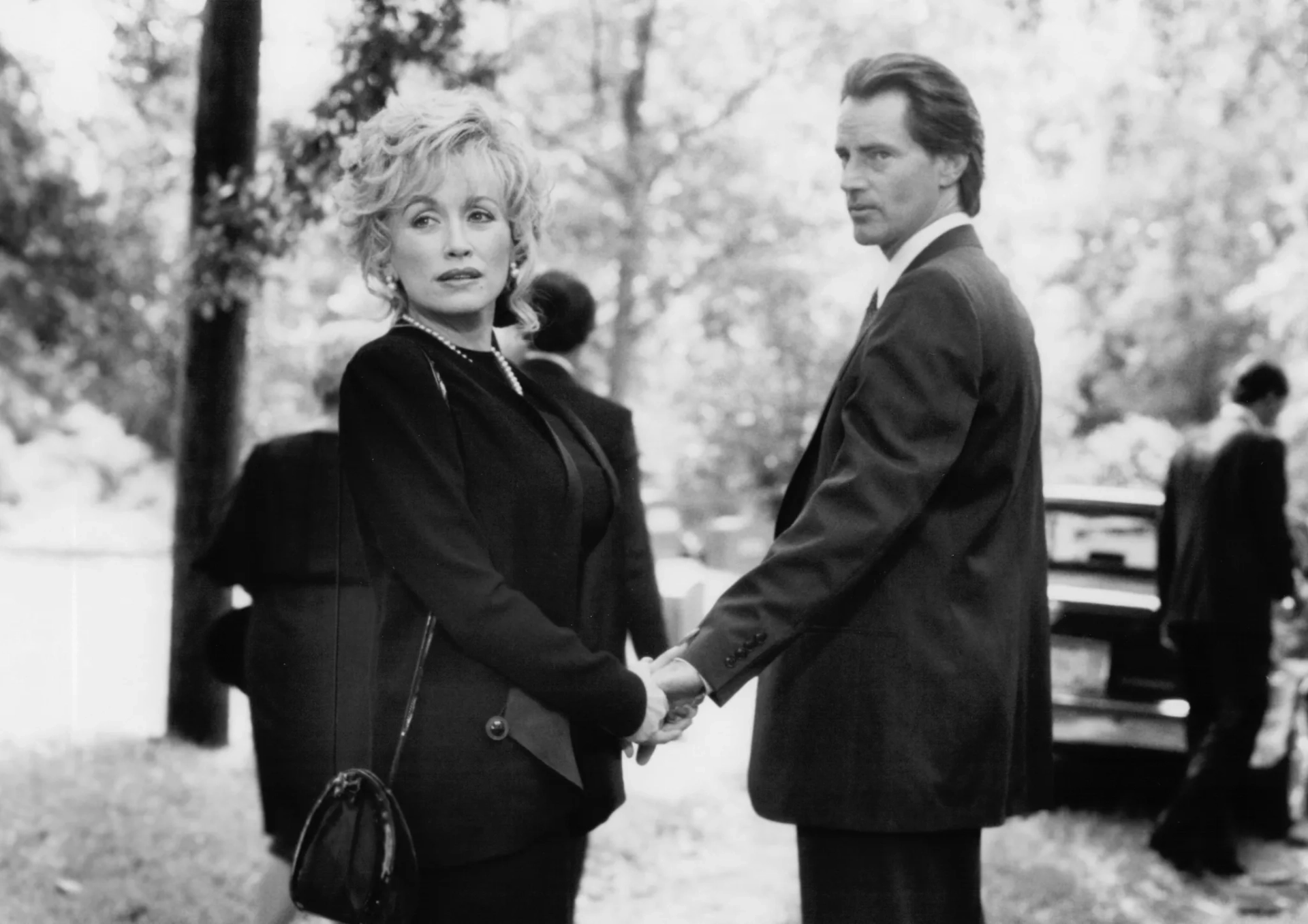 Dolly Parton and Sam Shepard in Steel Magnolias (1989)