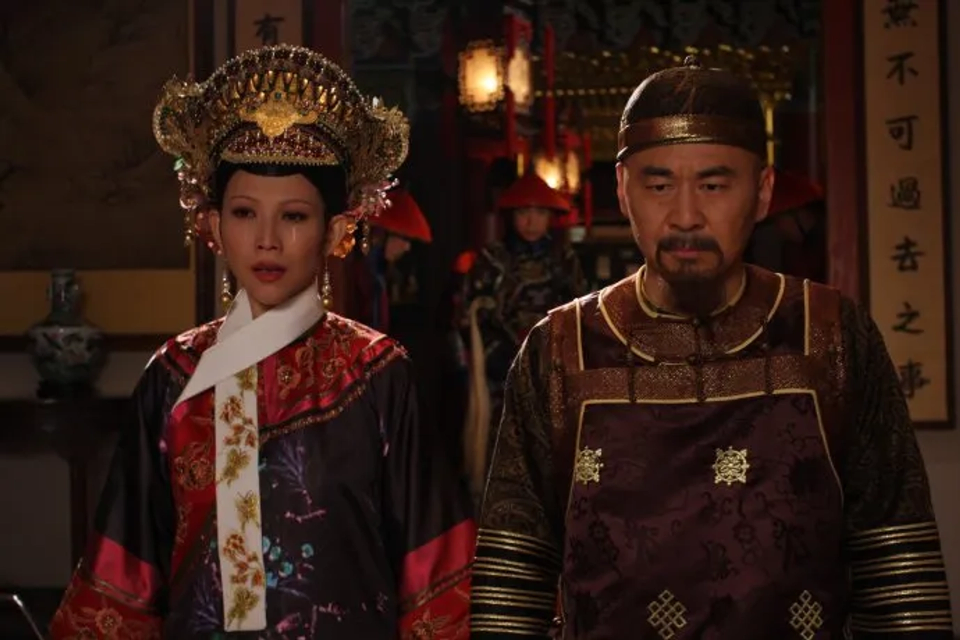 Ada Choi and Jianbin Chen in Empresses in the Palace (2011)