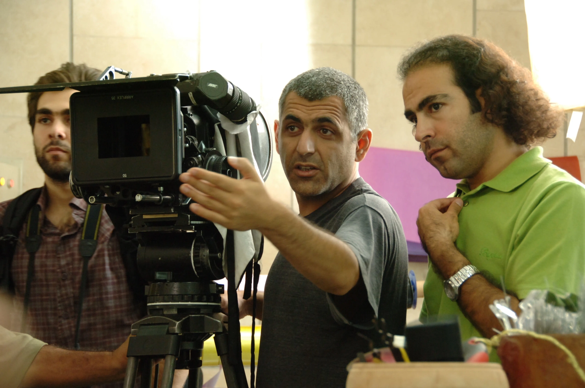 Mani Haghighi and Reza Bakhtiarinik in Canaan (2008)