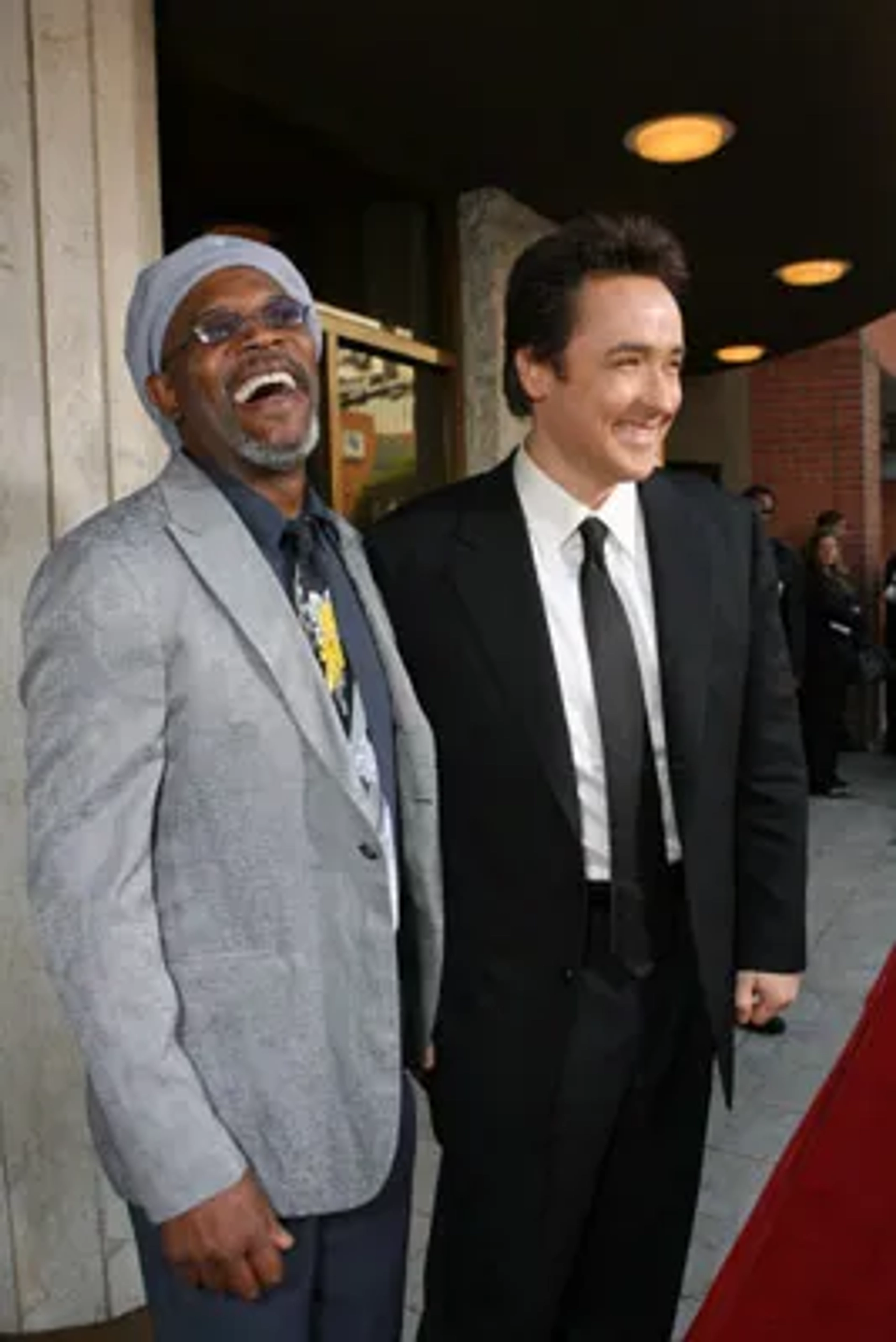 John Cusack and Samuel L. Jackson at an event for 1408 (2007)