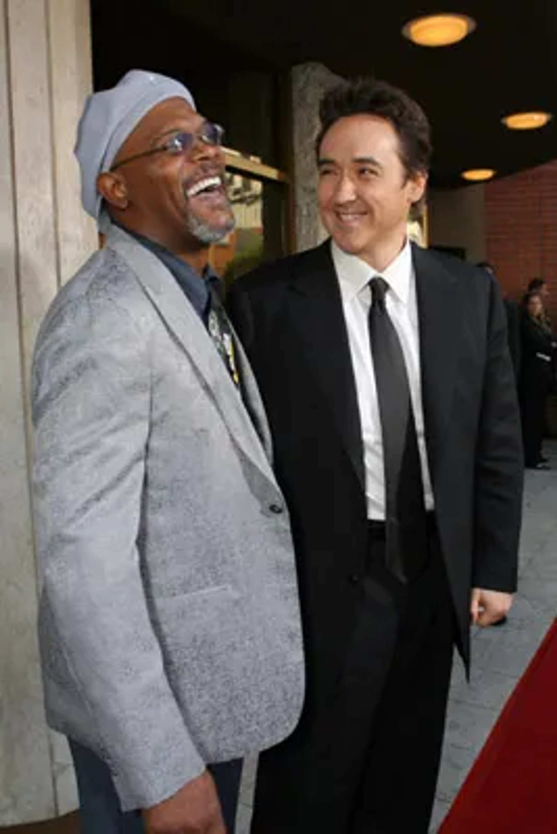 John Cusack and Samuel L. Jackson at an event for 1408 (2007)