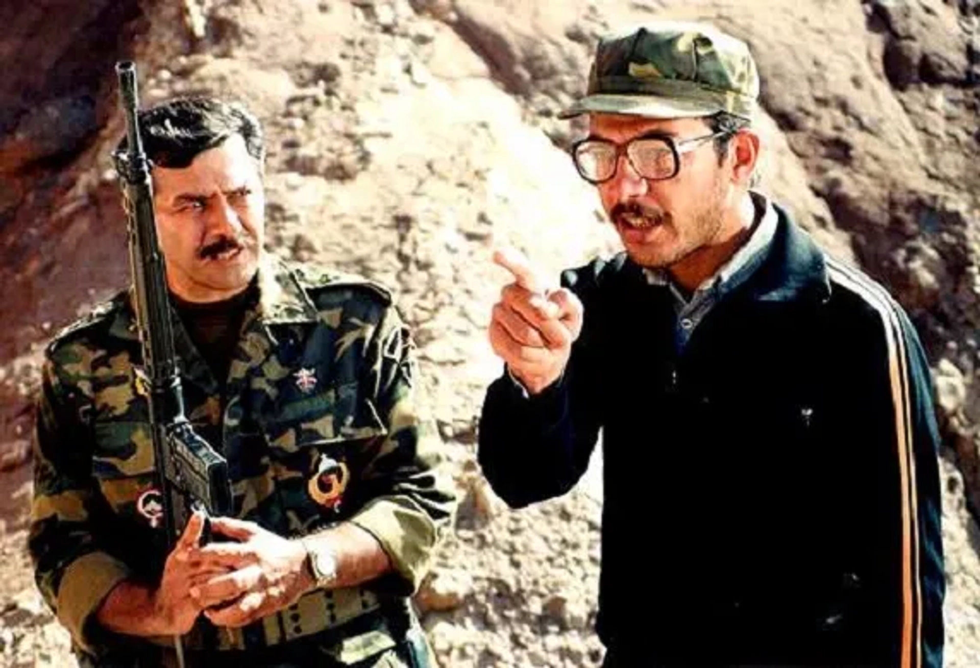 Faramarz Gharibian and Seifollah Dad in Kani Manga (1988)