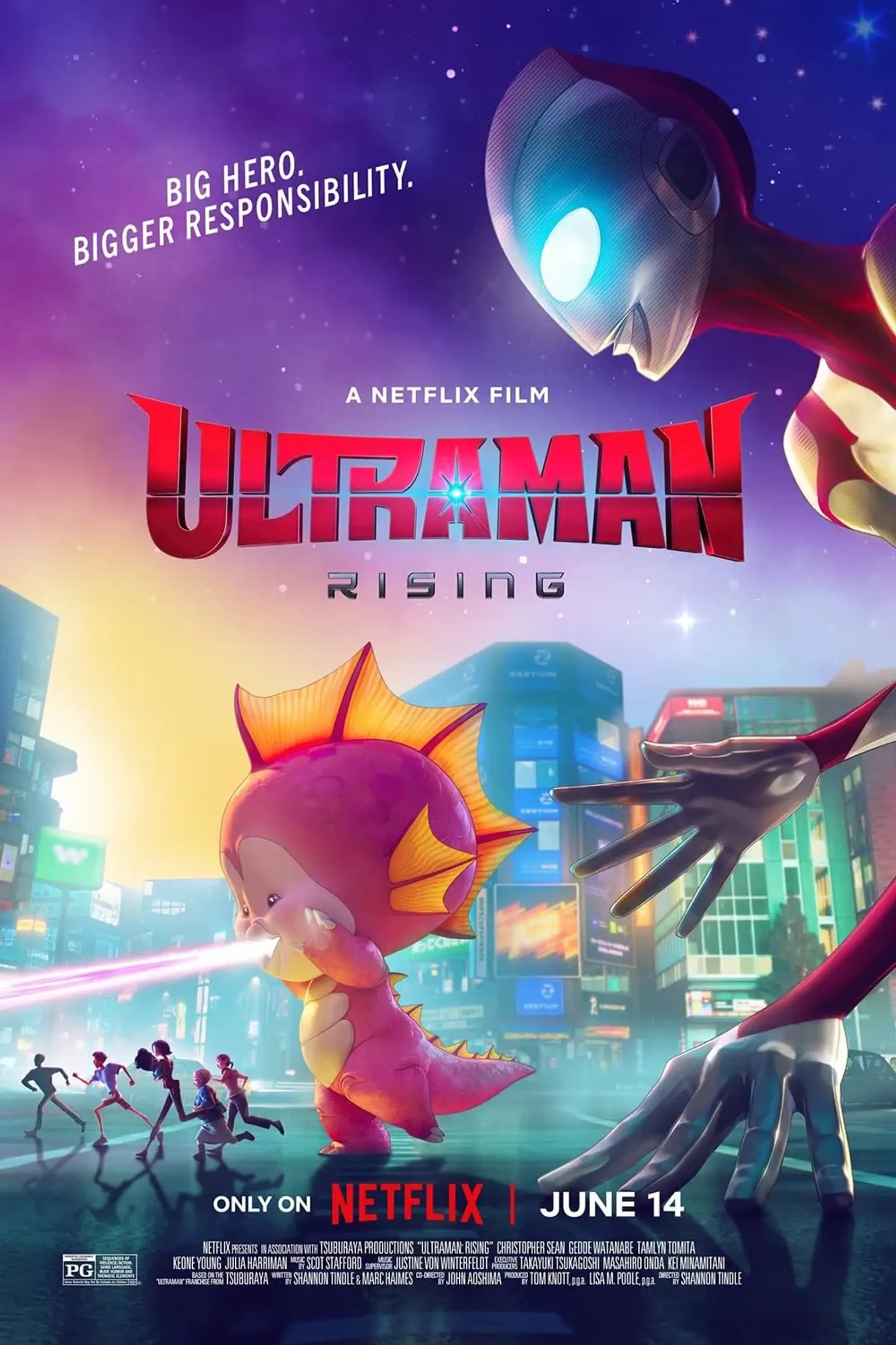 انیمیشن اولترامن: خیزش (Ultraman: Rising 2024)