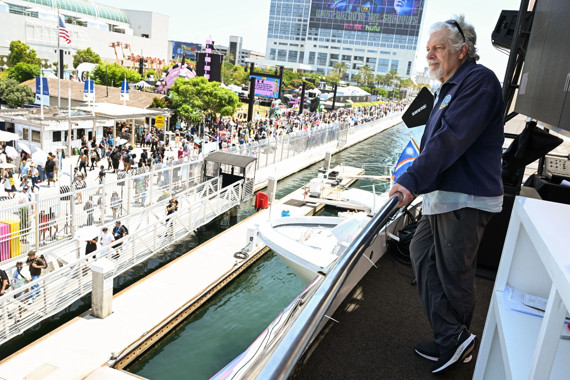 Clancy Brown at an event for The SpongeBob Movie: Search for Squarepants (2025)