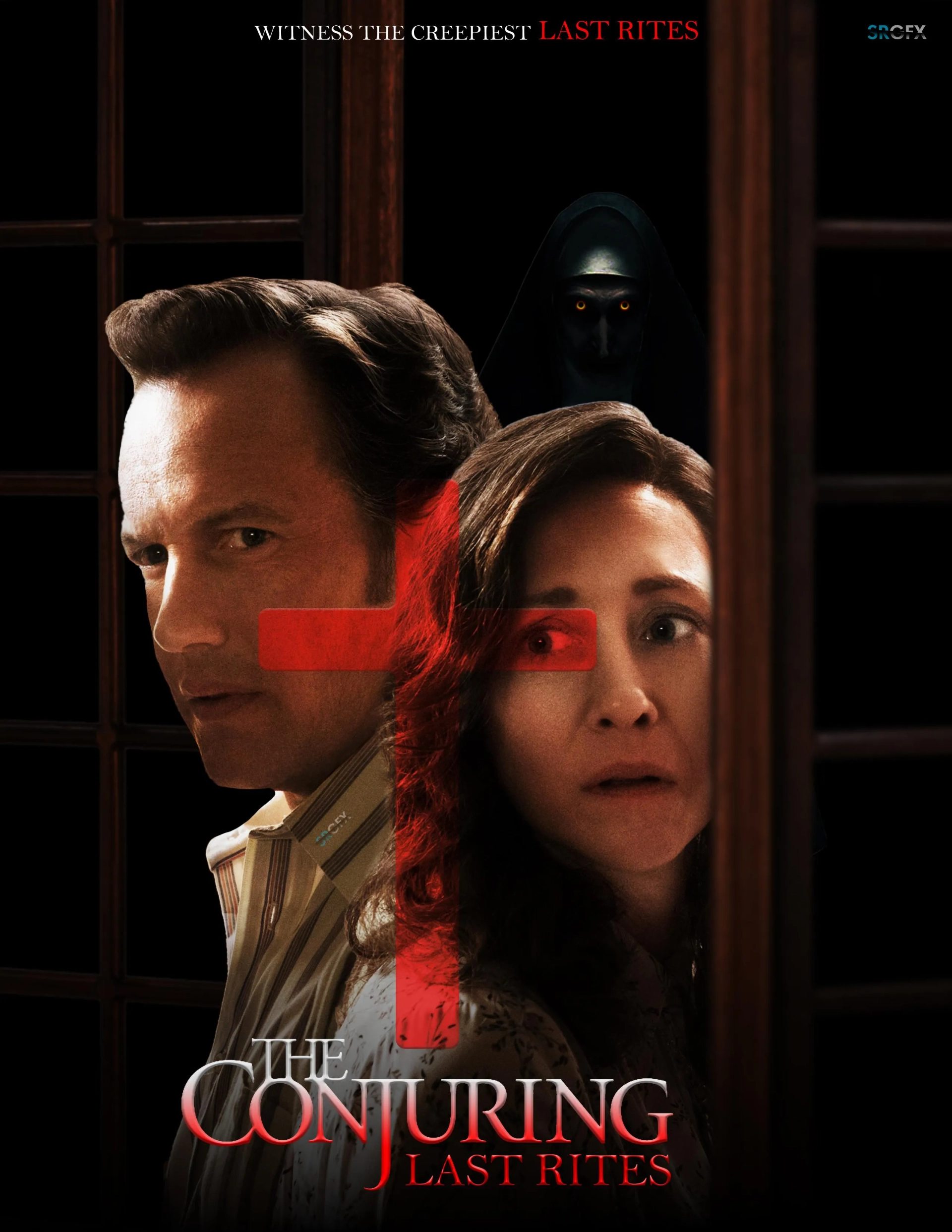 Vera Farmiga and Patrick Wilson in The Conjuring: Last Rites (2025)