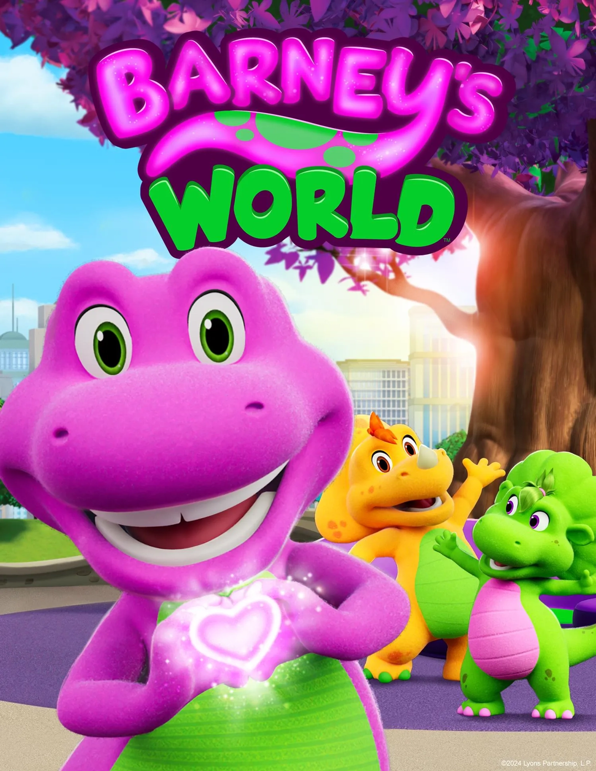 انیمیشن دنیای بارنی (Barney's World 2024)