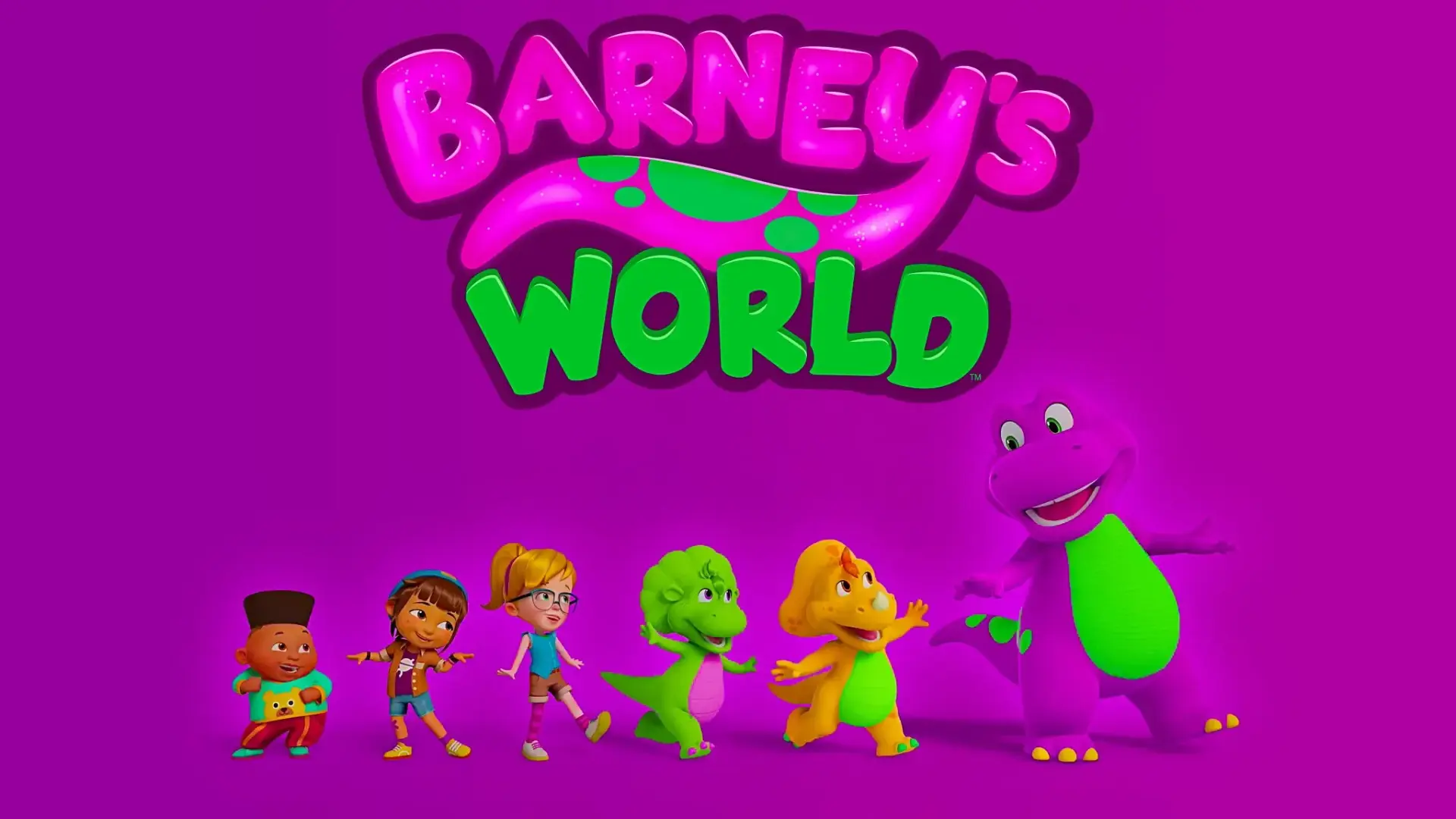 انیمیشن دنیای بارنی (Barney's World 2024)