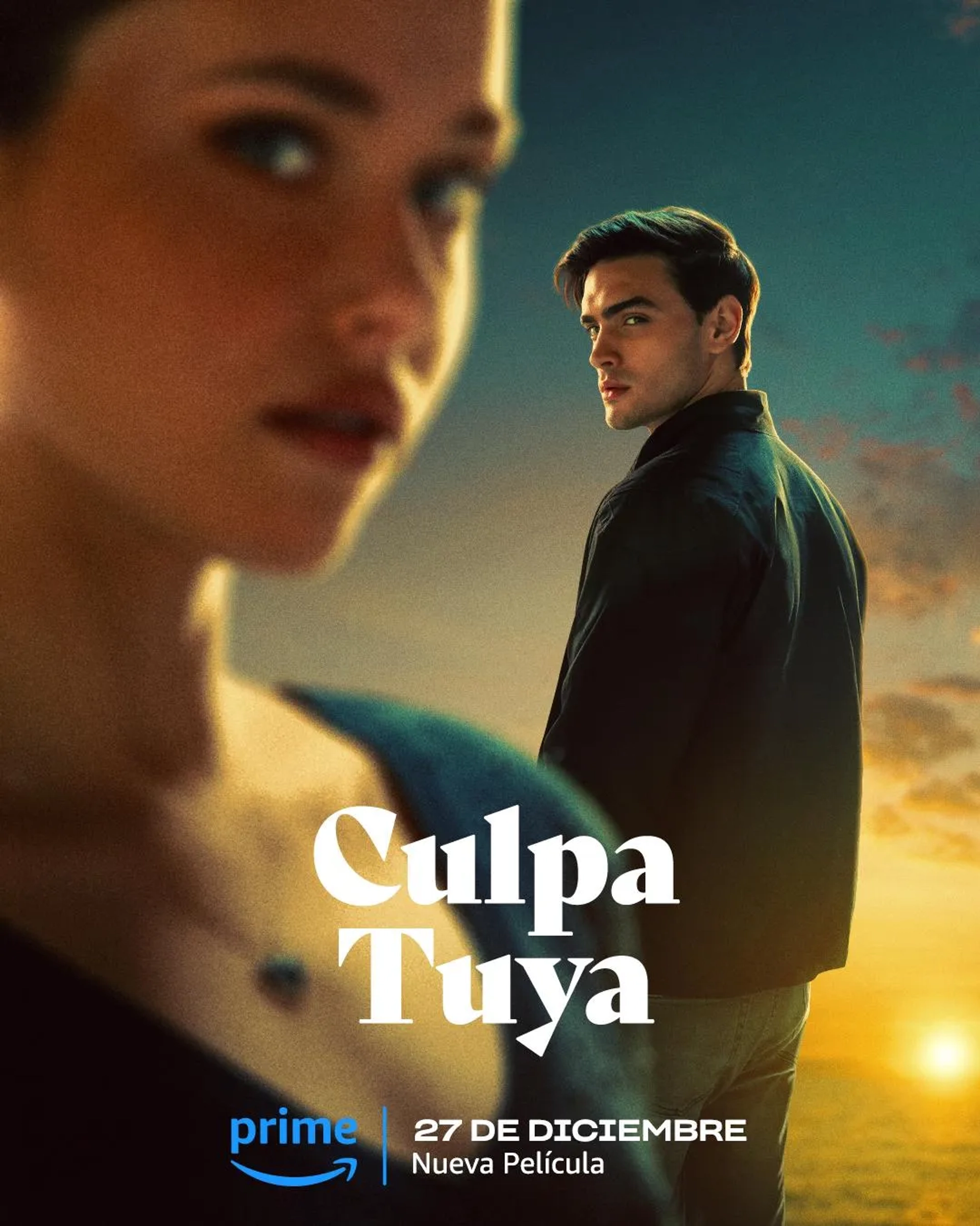 Gabriel Guevara and Nicole Wallace in Culpa Tuya (2024)