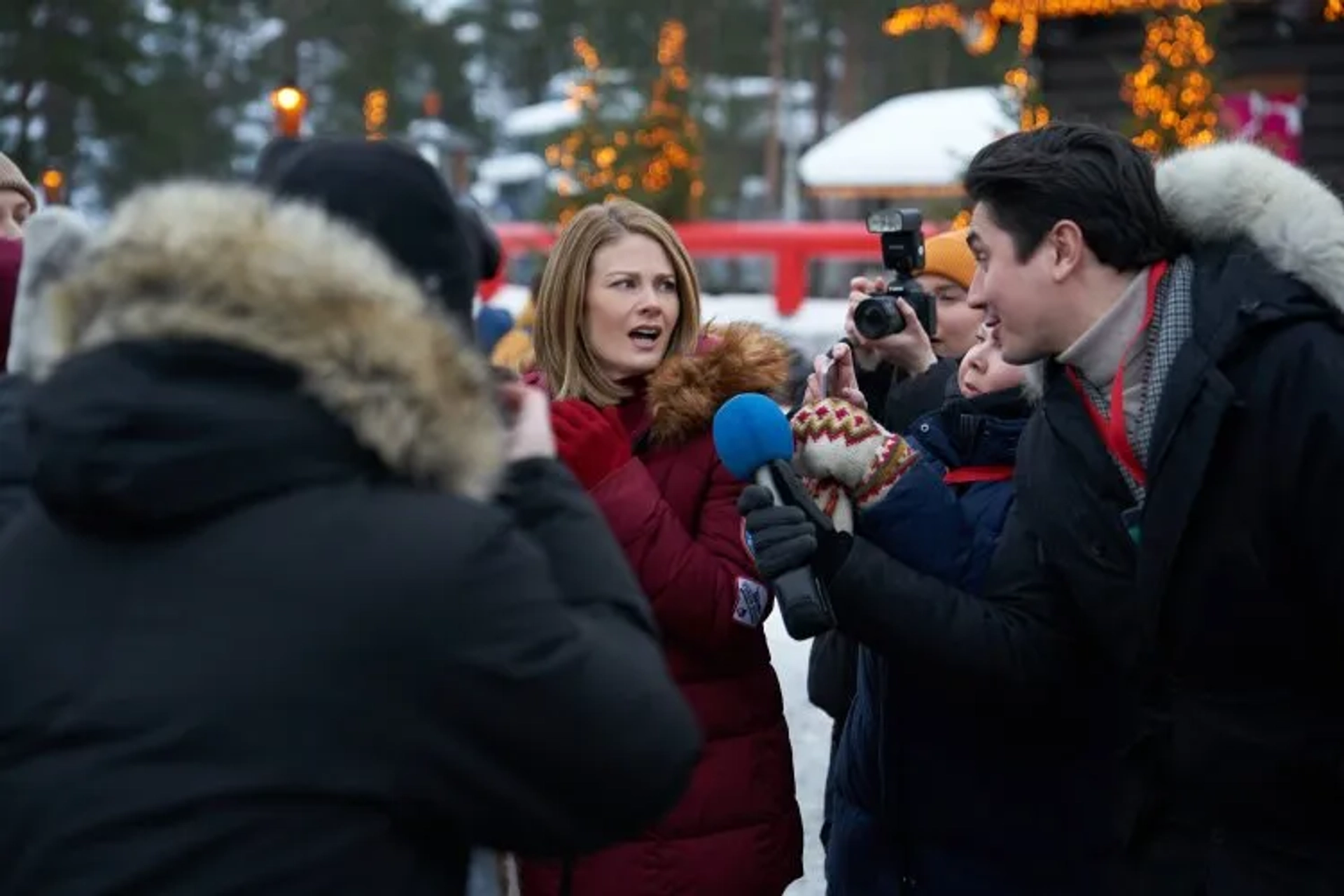 Kim Matula and Níels Thibaud Girerd in The Finnish Line (2024)