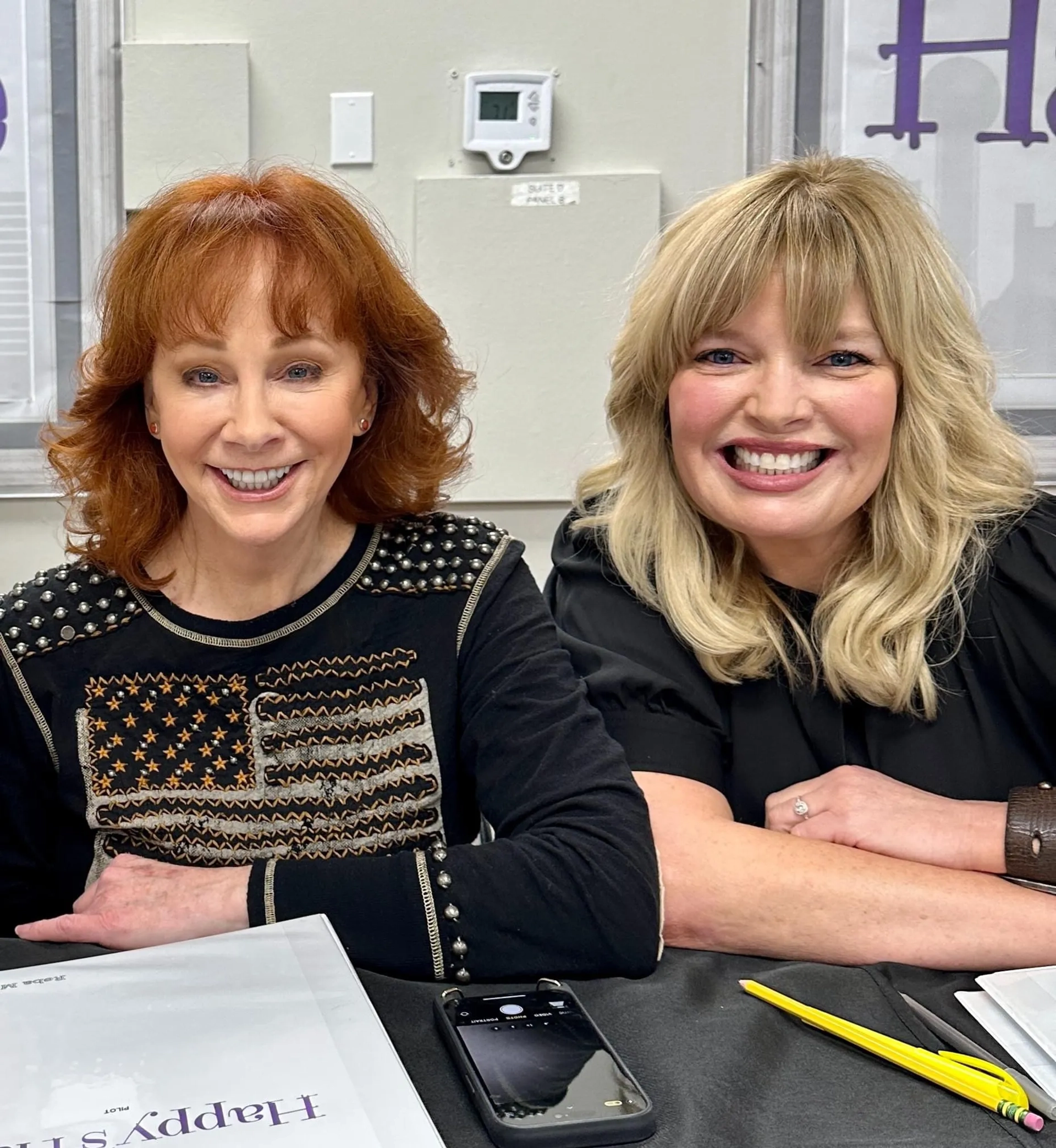 Reba McEntire and Melissa Peterman in Happy's Place (2024)