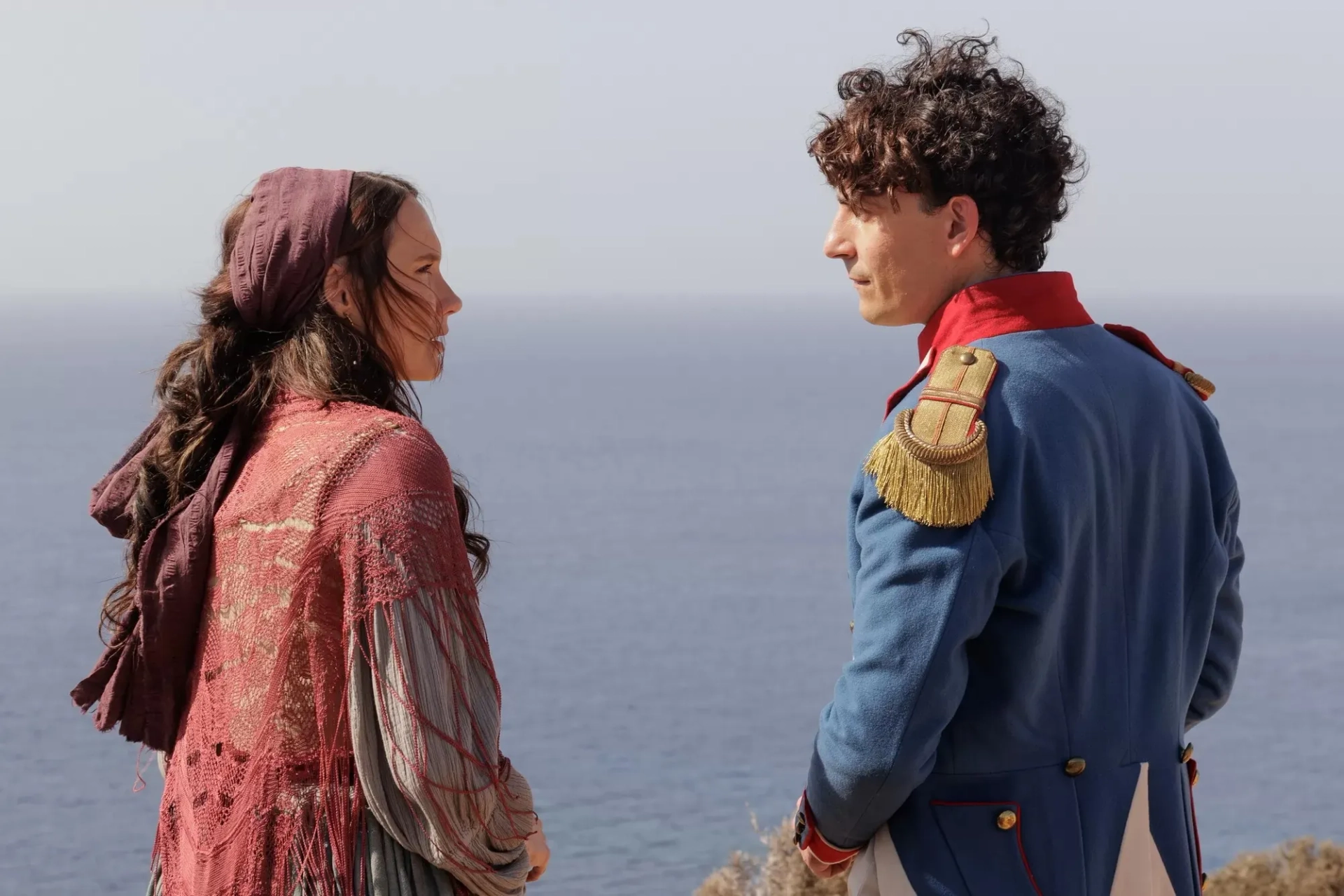 Ana Girardot and Harry Taurasi in The Count of Monte Cristo (2024)