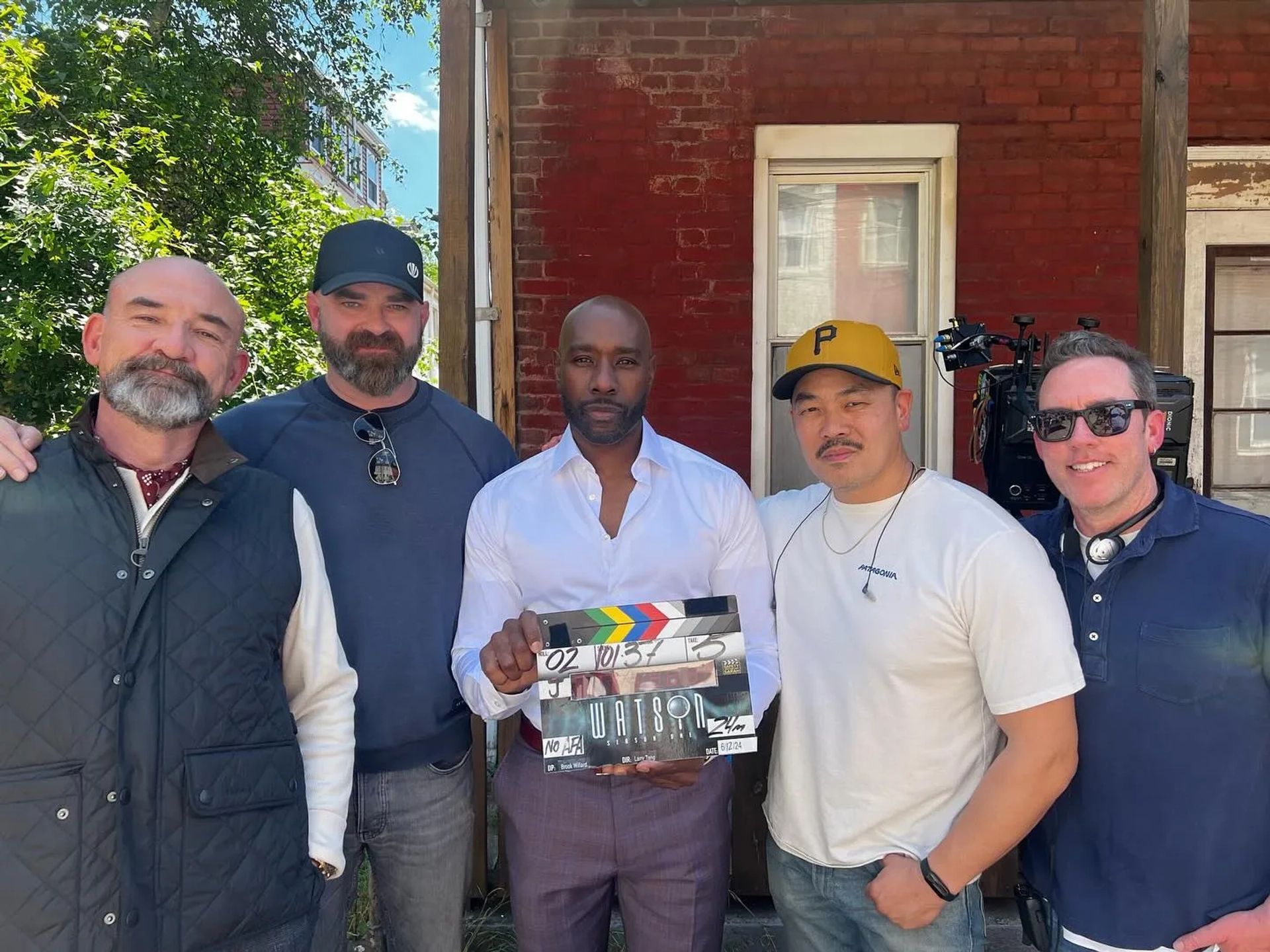 Morris Chestnut, Ritchie Coster, Craig Sweeny, Larry Teng, and Brian Morewitz in Watson (2024)