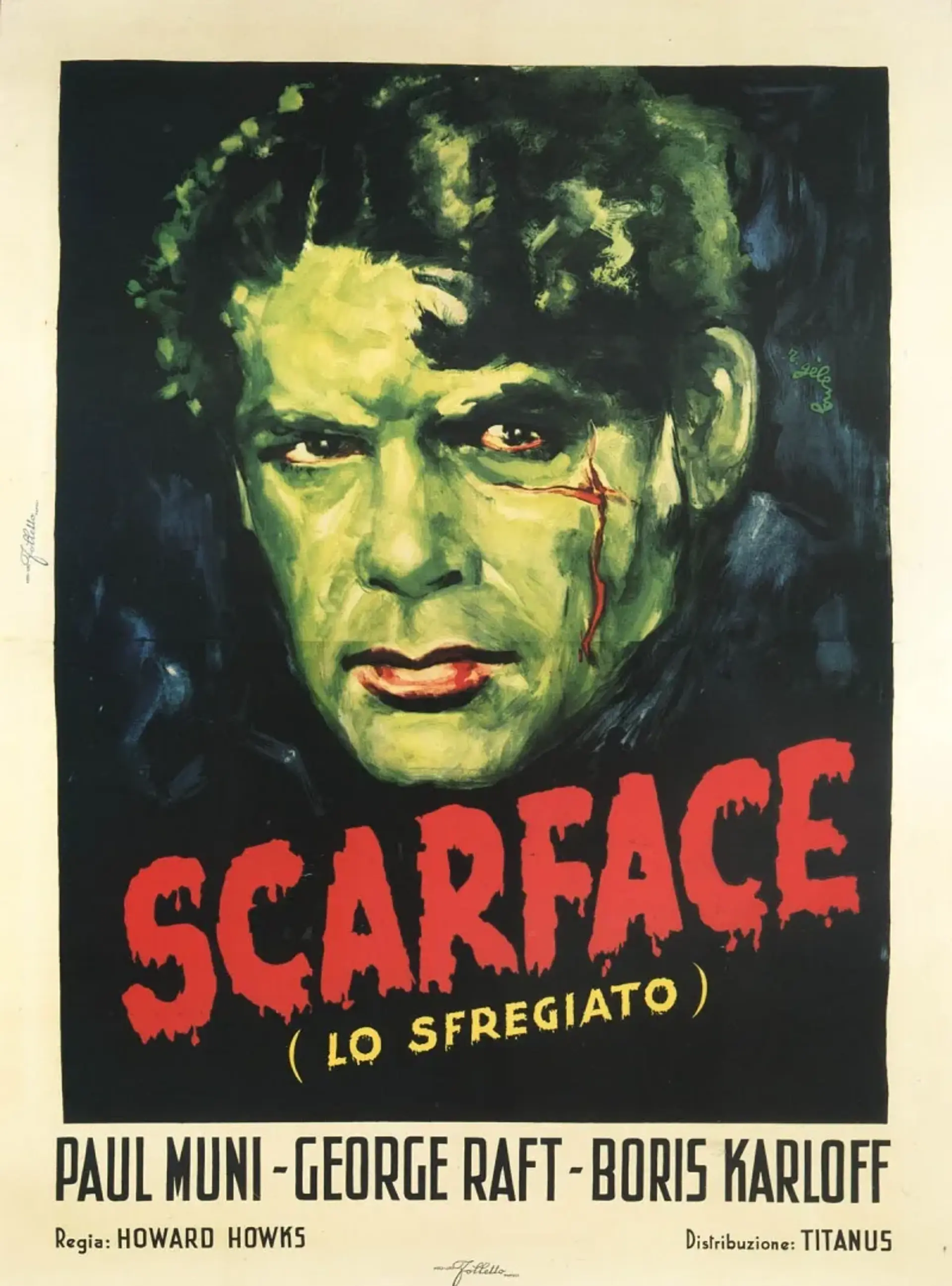 فیلم صورت زخمی (Scarface 1932)