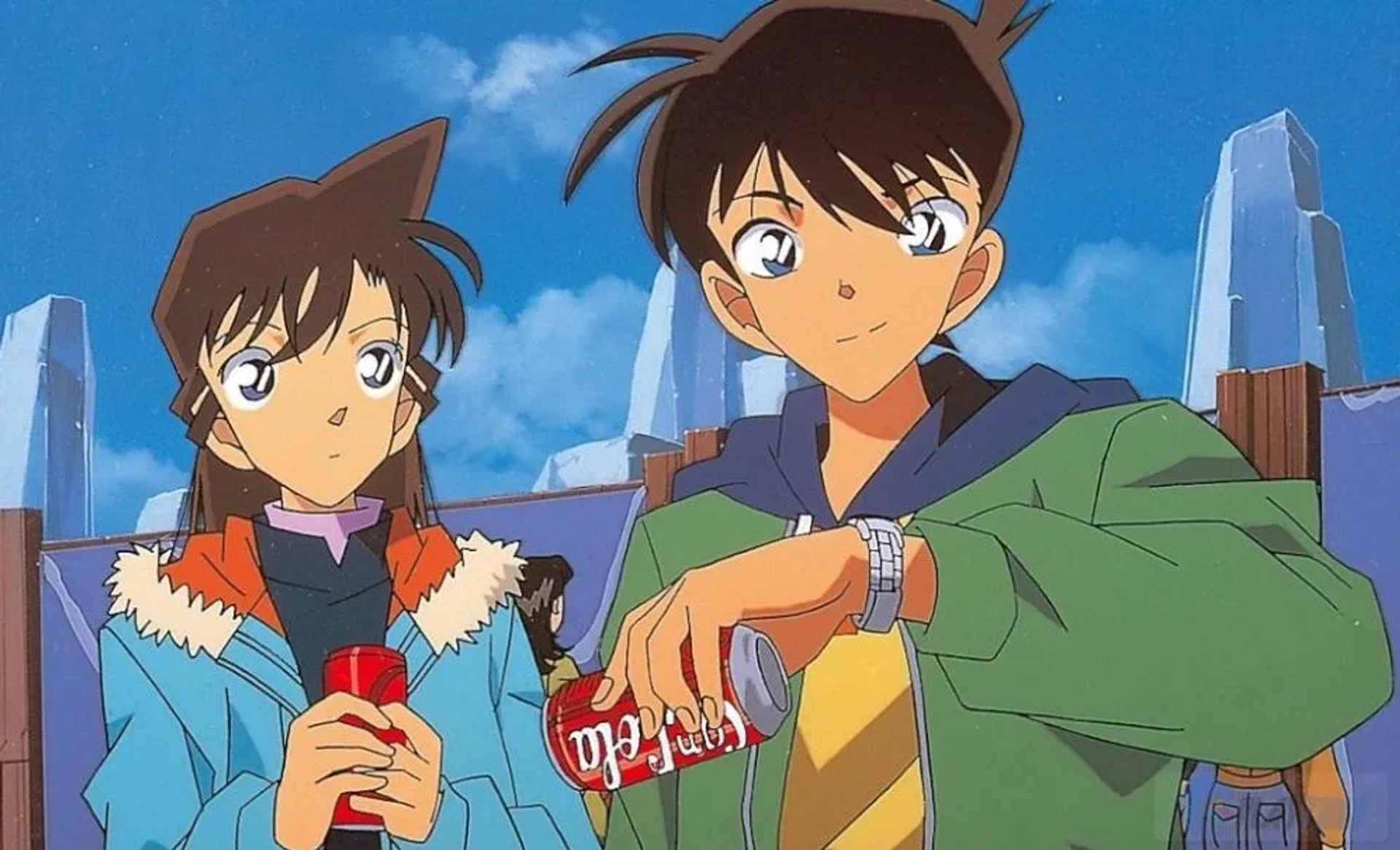 انیمه کارآگاه کونان: اسیر در چشمان او (Detective Conan: Captured in Her Eyes 2000)