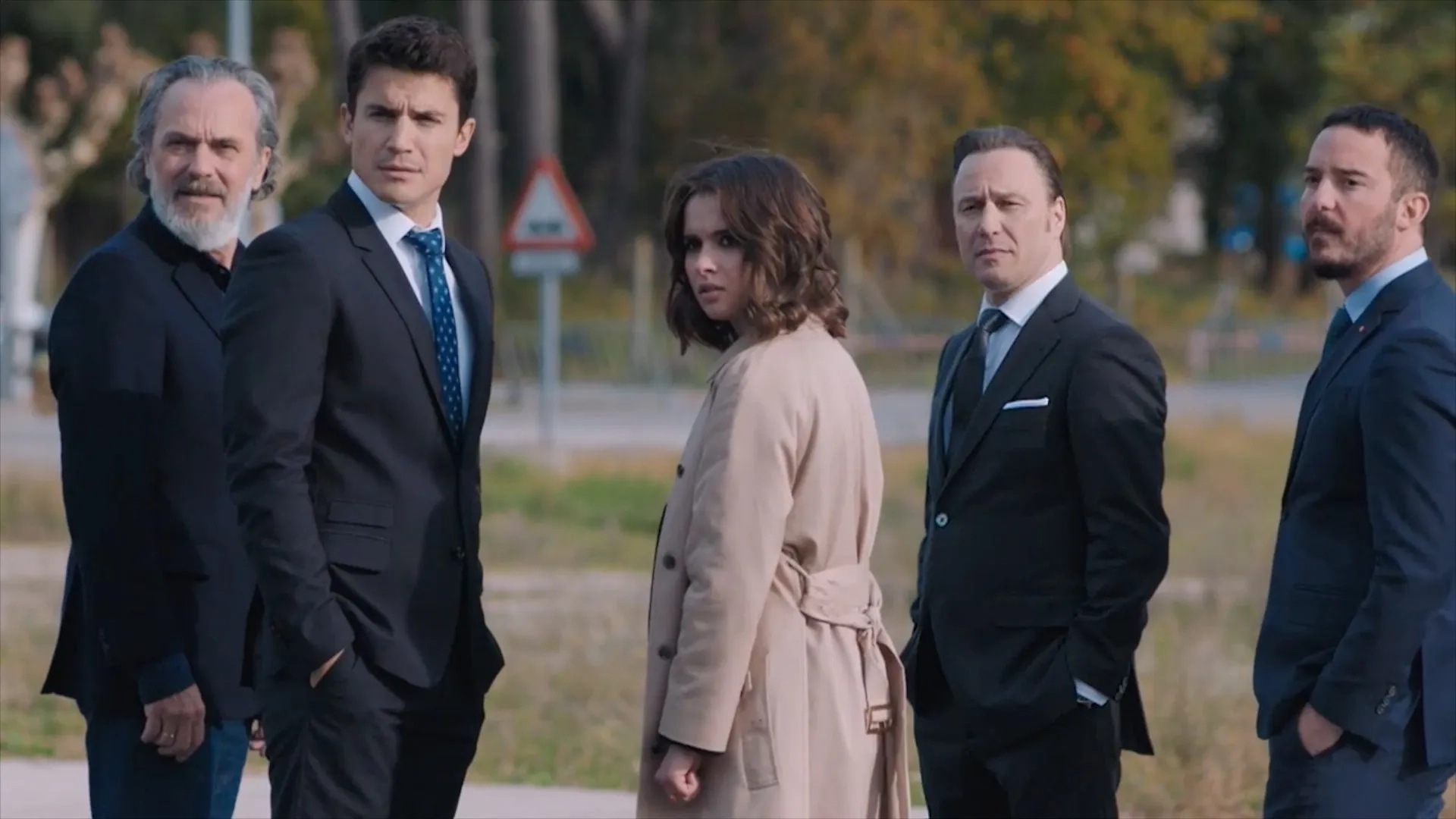 Jose Coronado, Álex González, Jean Claude Ricquebourg, and Giulia Charm in Unauthorized Living (2018)