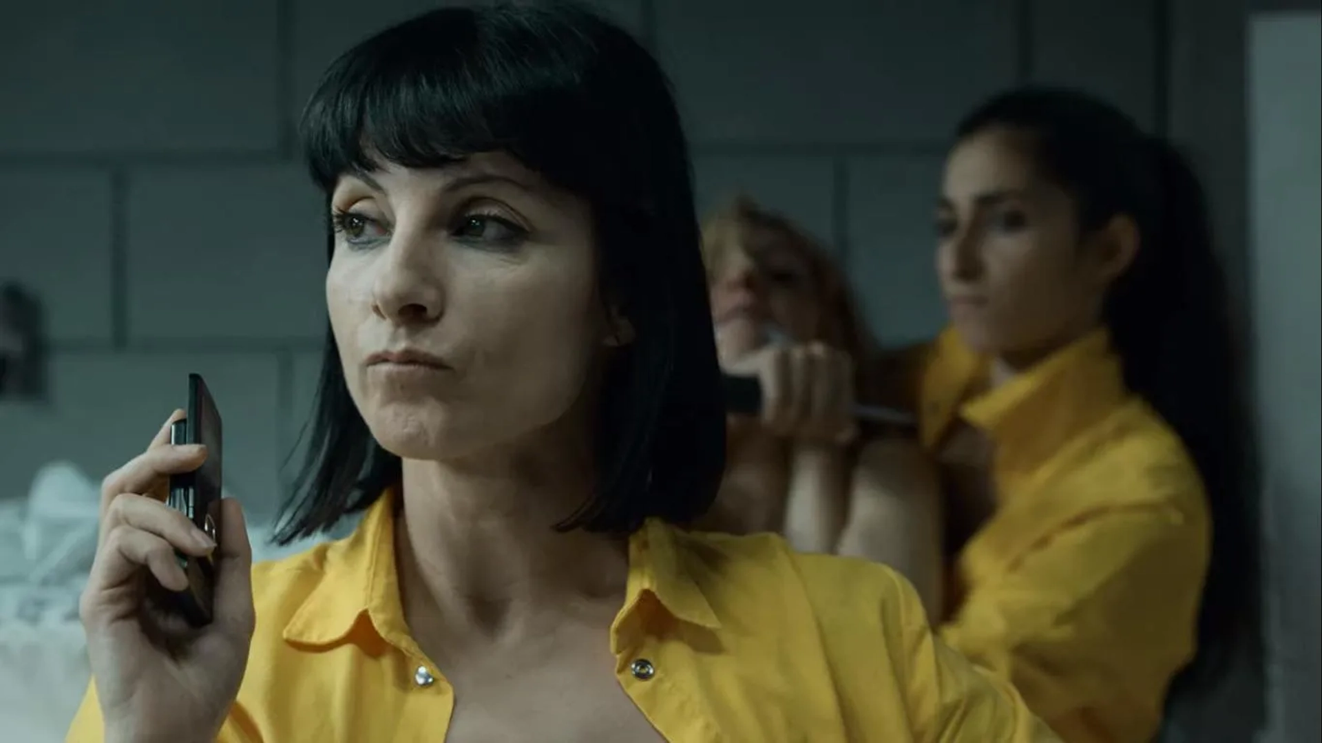 Najwa Nimri, Alba Flores, and Maggie Civantos in Vis a vis (2015)