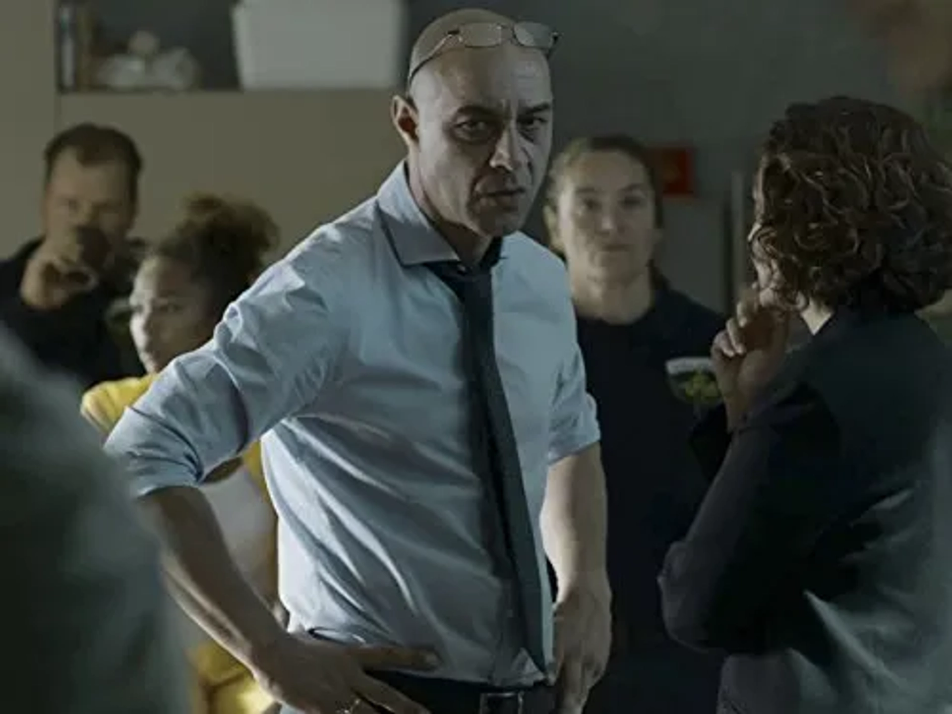 Ramiro Blas, Cristina Plazas, and Berta Vázquez in Vis a vis (2015)