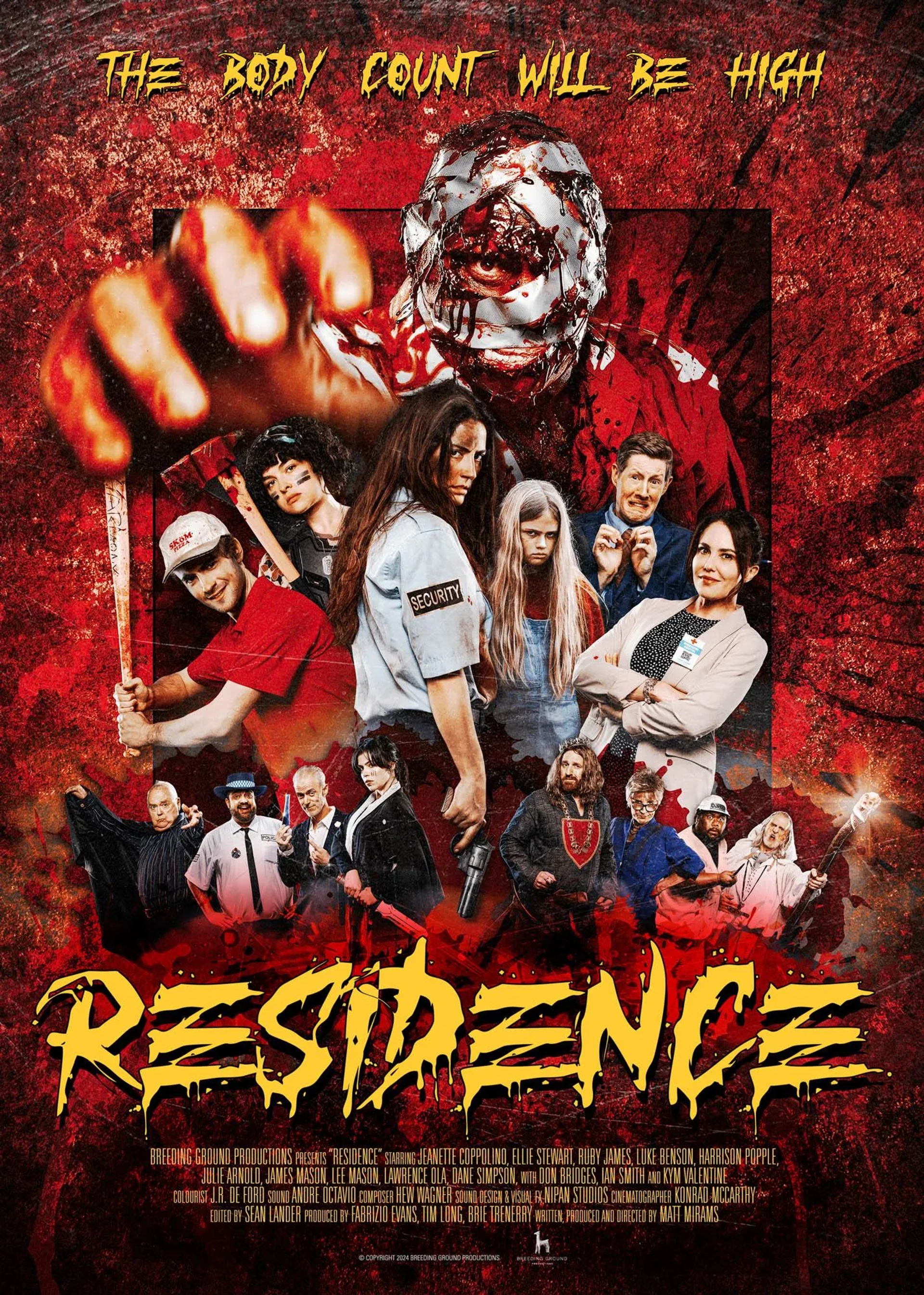 Key Art Photography and Graphic Design for feature film RESIDENCE