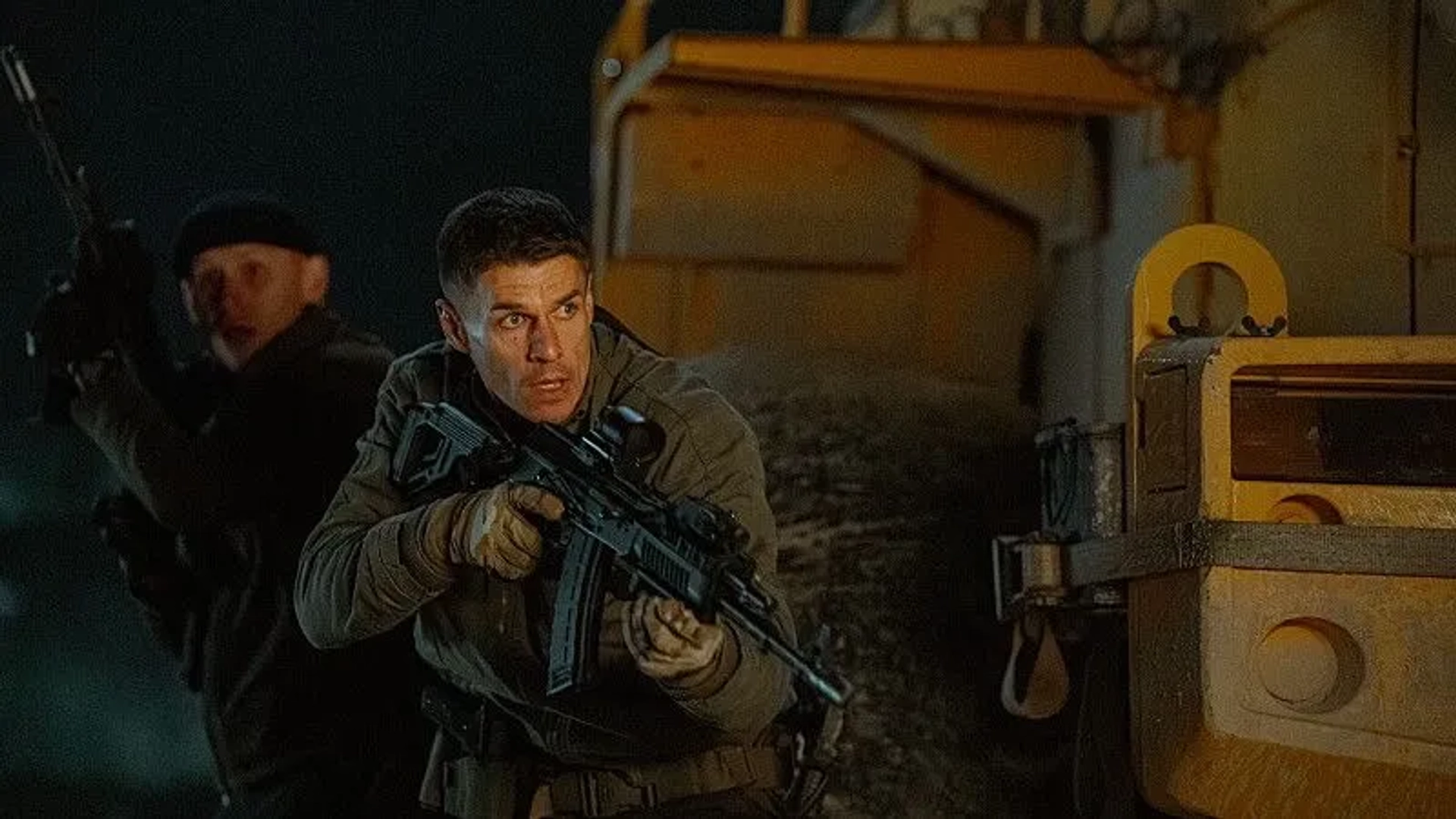 Sergej Onopko and Oleksandr Rudynskyy in The Agency (2024)