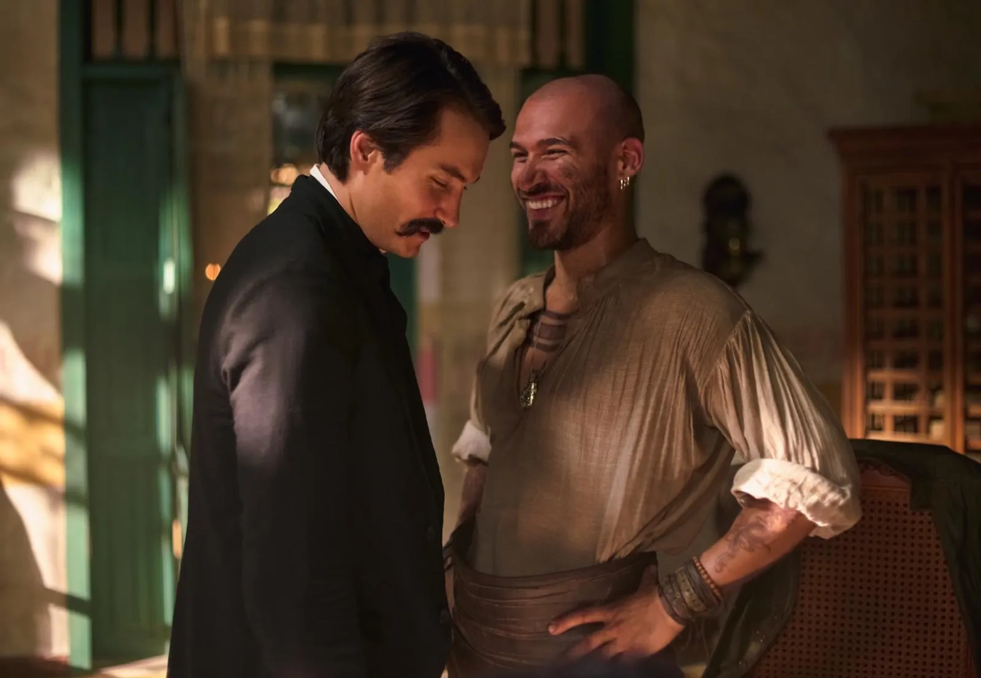 Claudio Cataño and Édgar Vittorino in One Hundred Years of Solitude (2024)