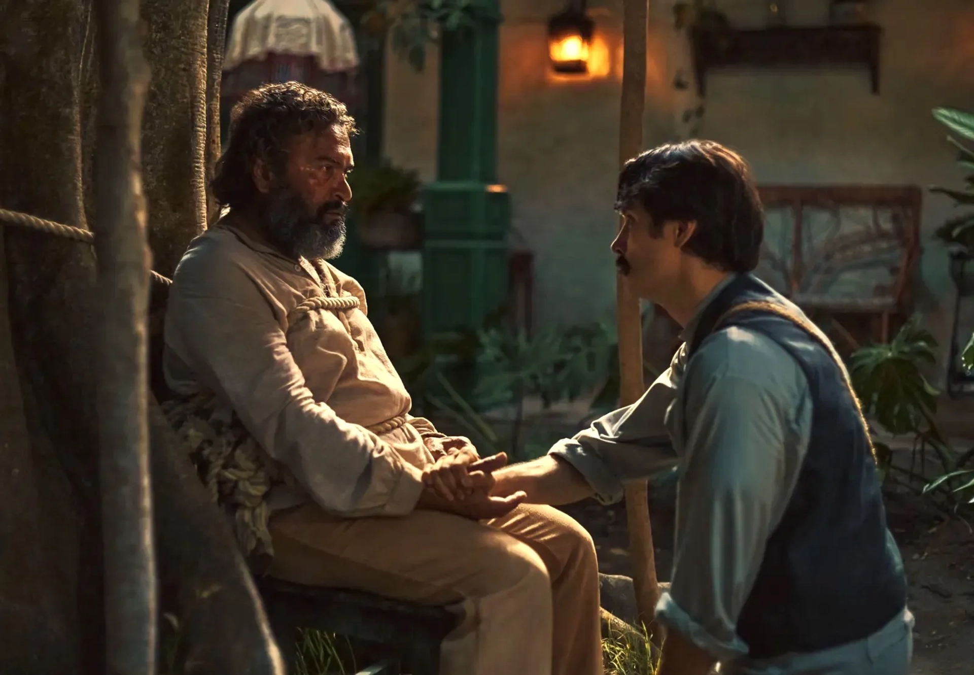 Diego Vásquez and Claudio Cataño in One Hundred Years of Solitude (2024)