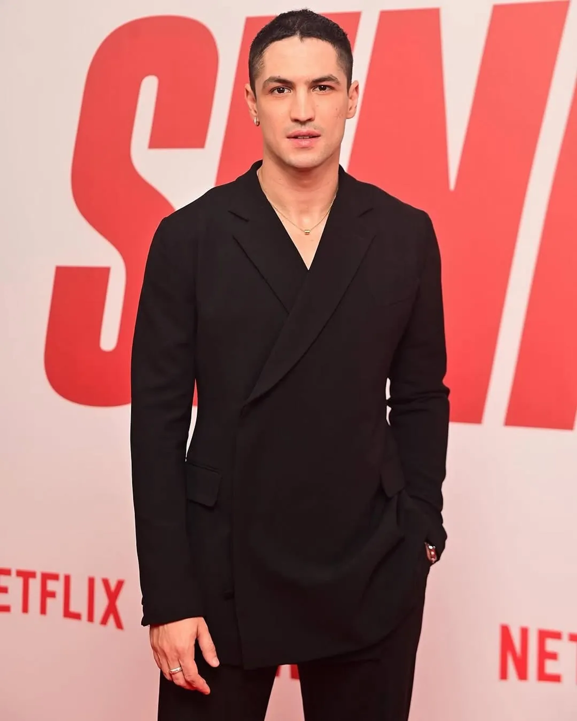 Gabriel Leone at an event for Senna (2024)