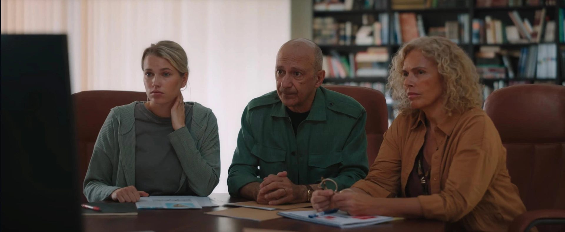 Jorge de Juan, Ruth Lecuona, and Thea Sofie Loch Næss in La Palma (2024)