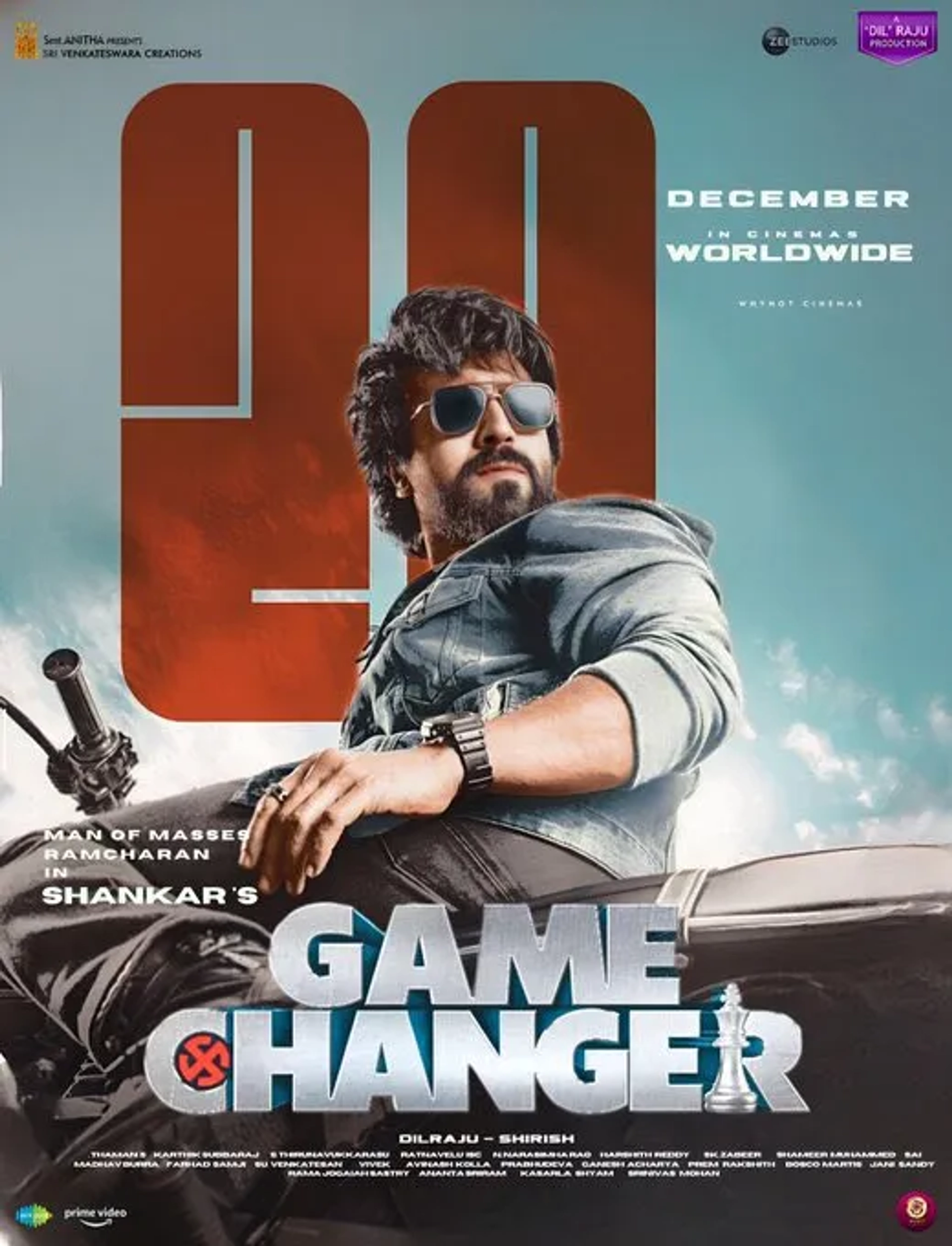 Ram Charan in Game Changer (2025)