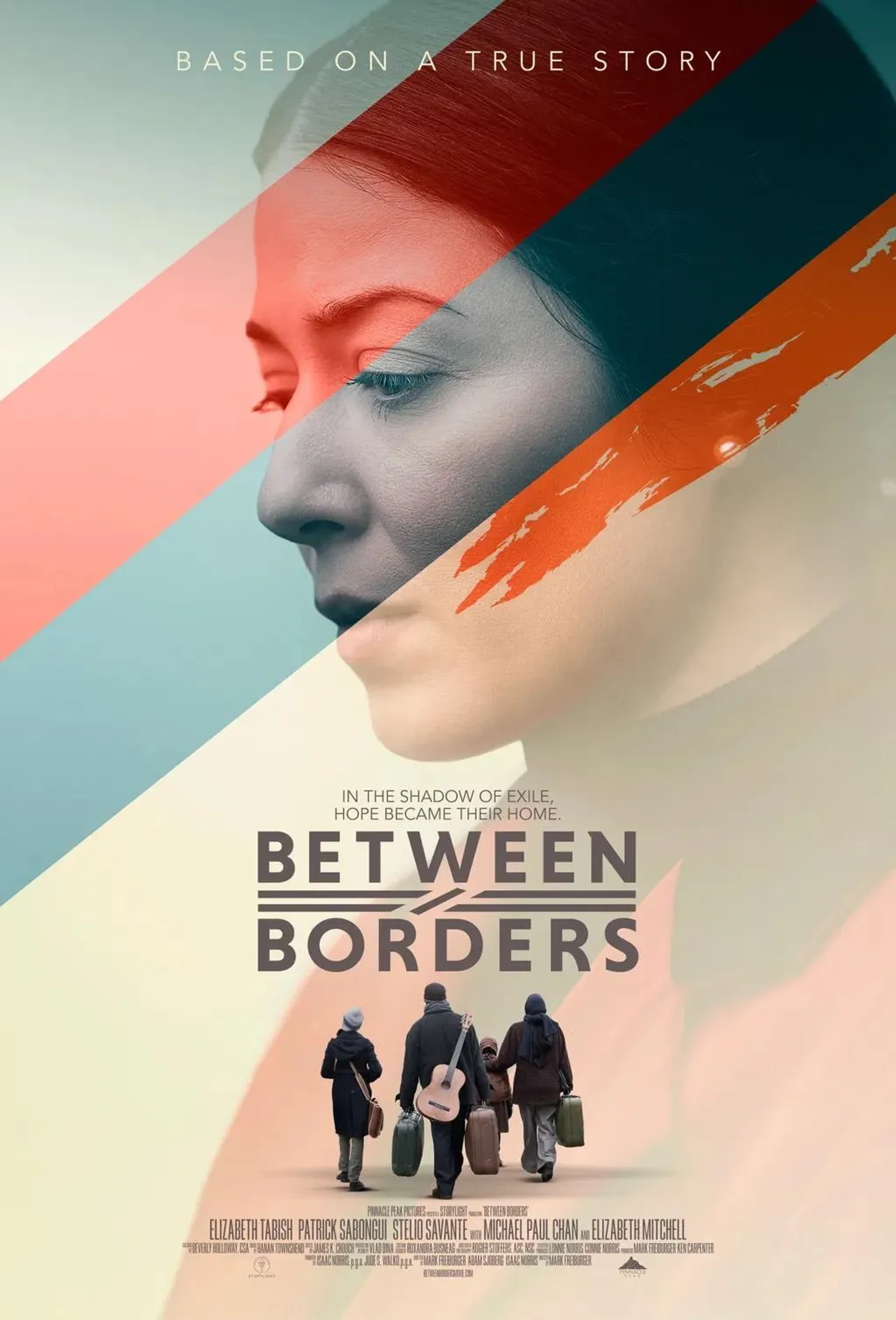 Patrick Sabongui and Elizabeth Tabish in Between Borders (2025)