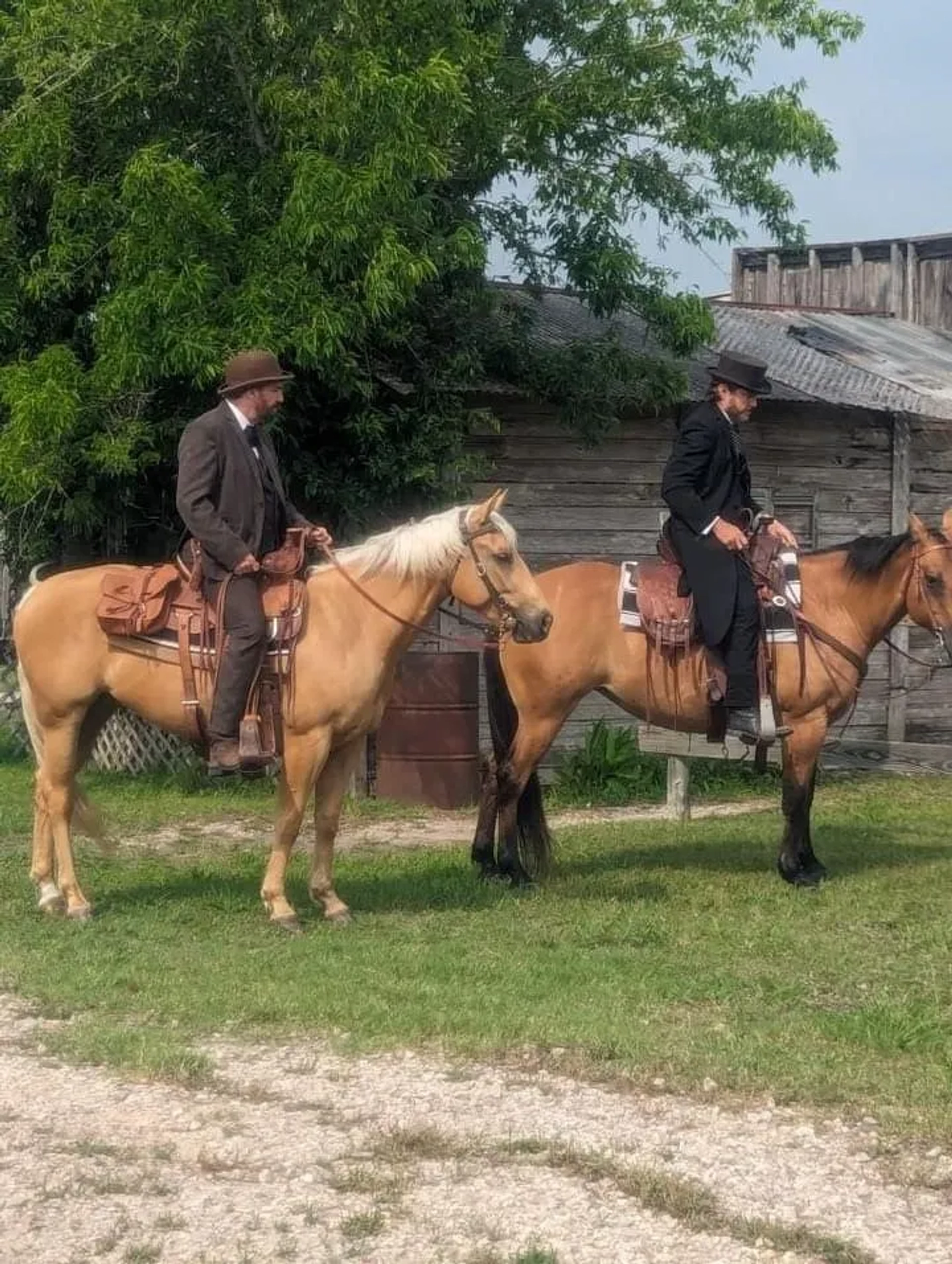 Matt Fling and Dean Chandler Bowden in Pinkerton (2025)