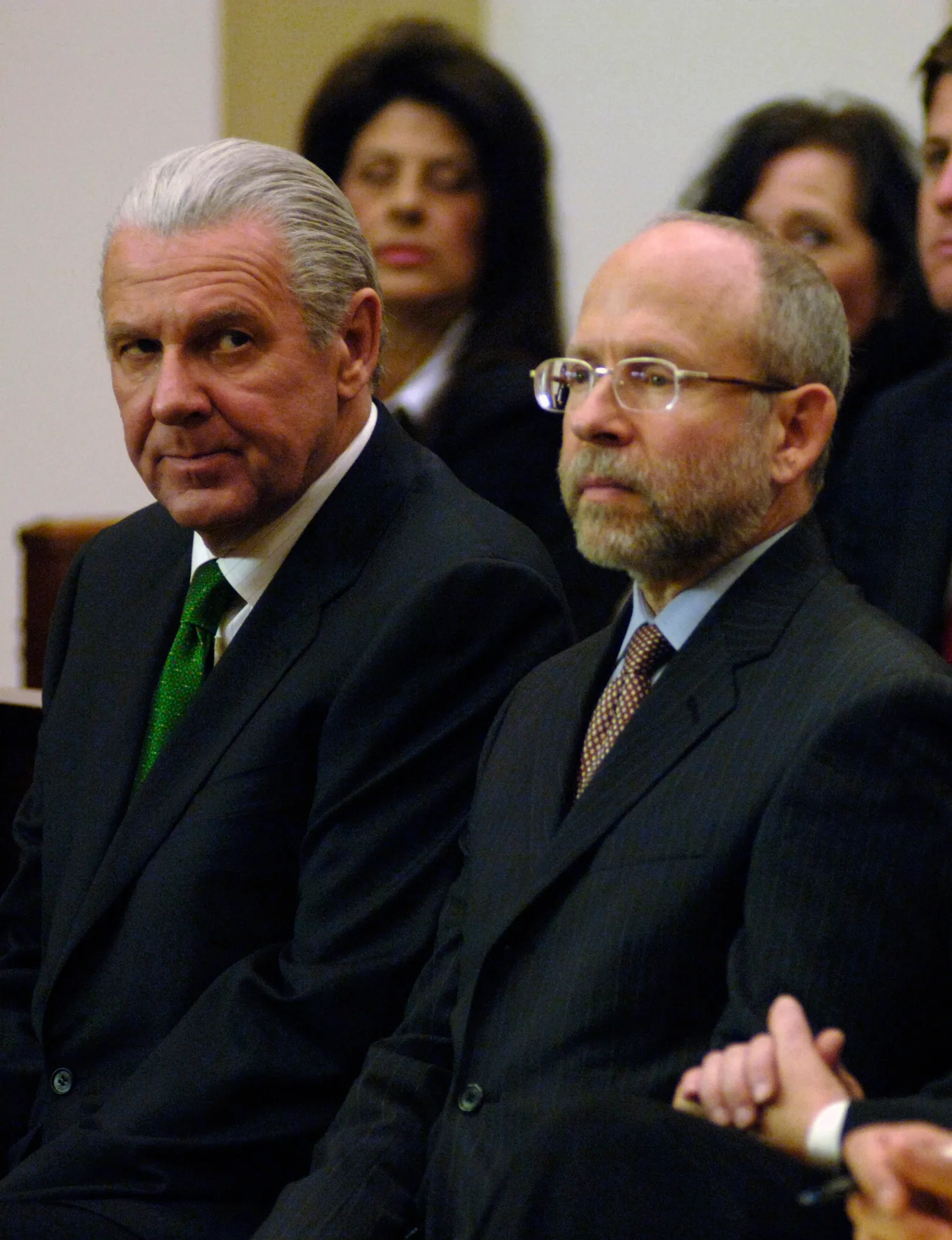 Bob Balaban and Tom Wilkinson in Recount (2008)