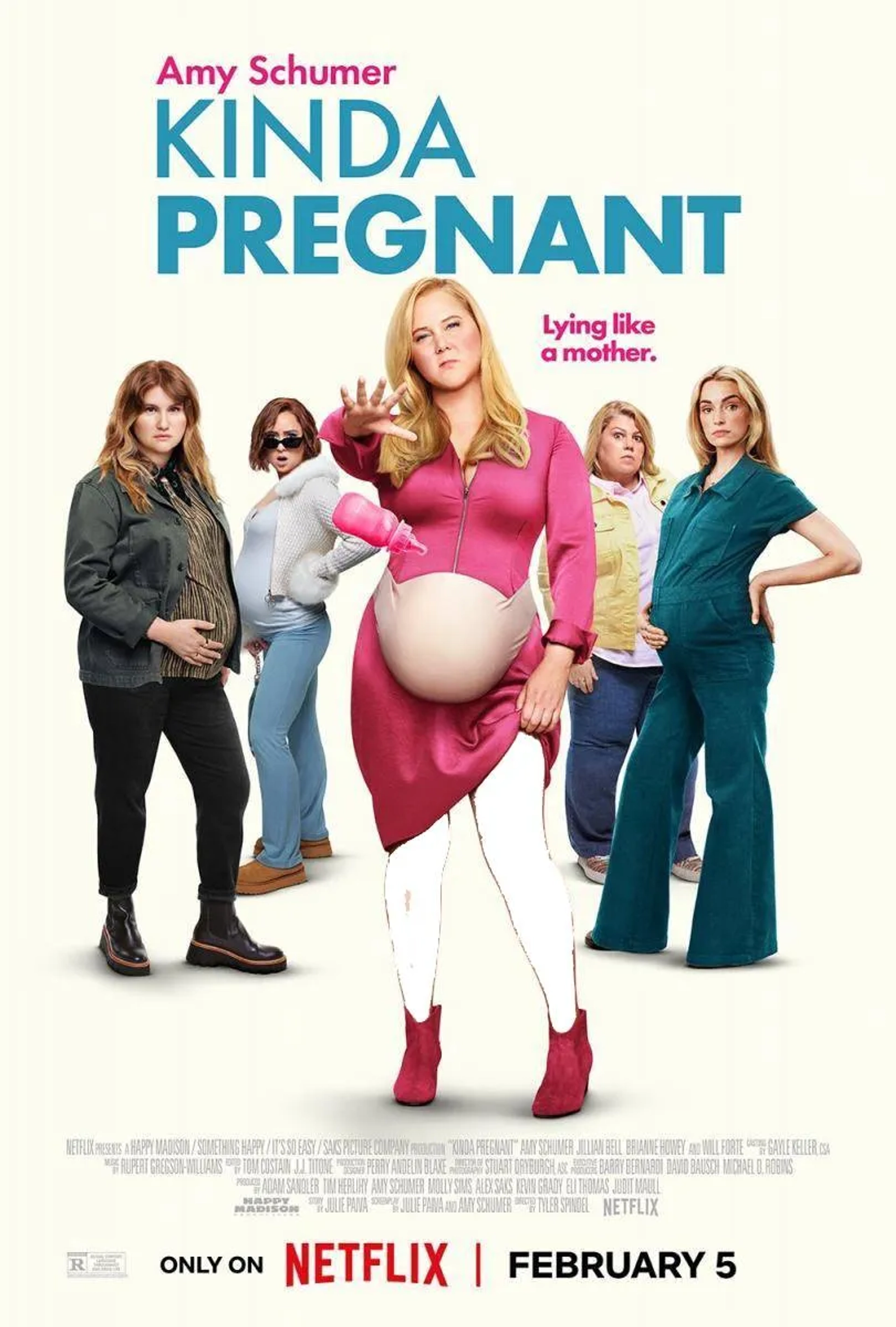 فیلم تا حدودی باردار (Kinda Pregnant 2025)