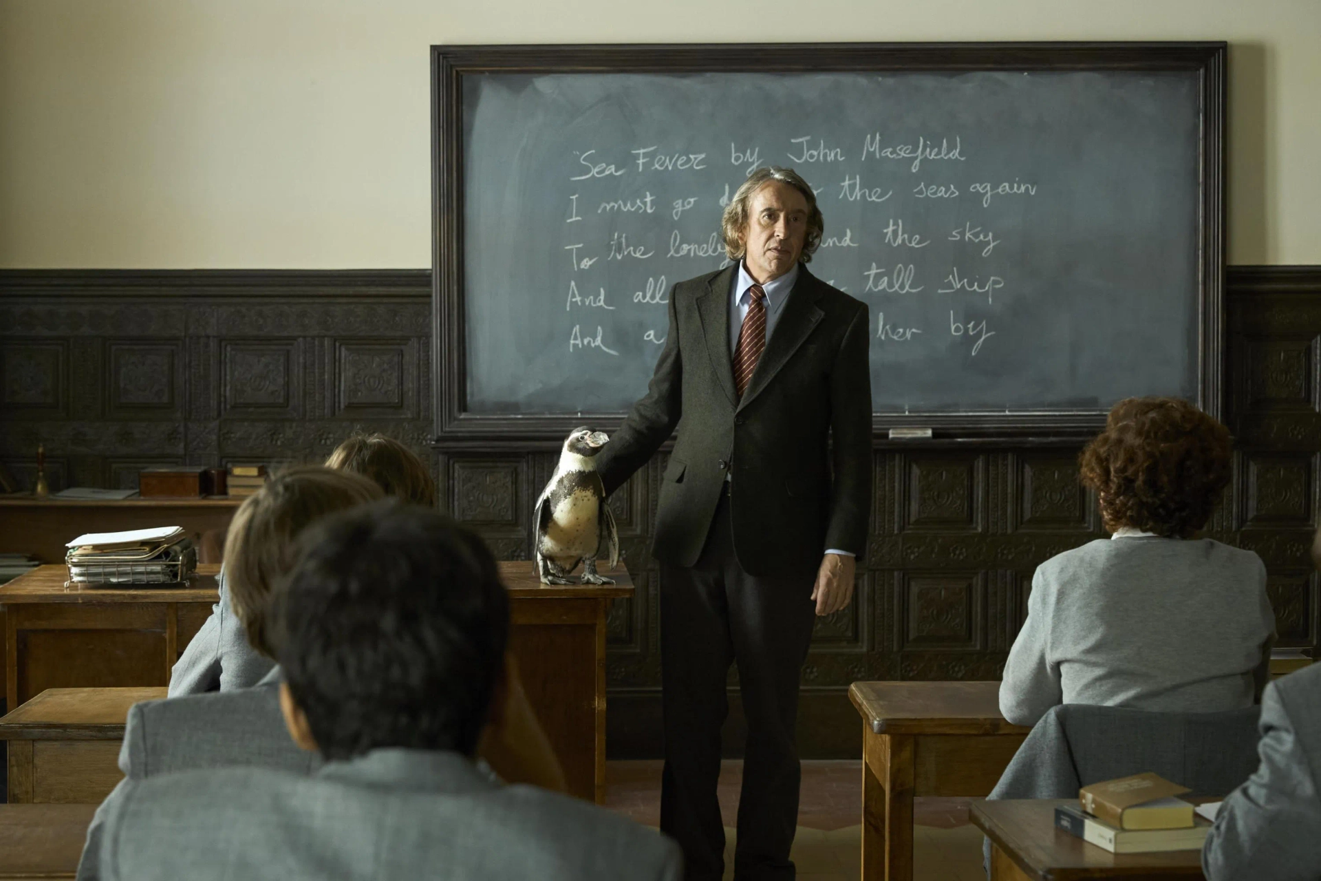 Steve Coogan in The Penguin Lessons (2024)