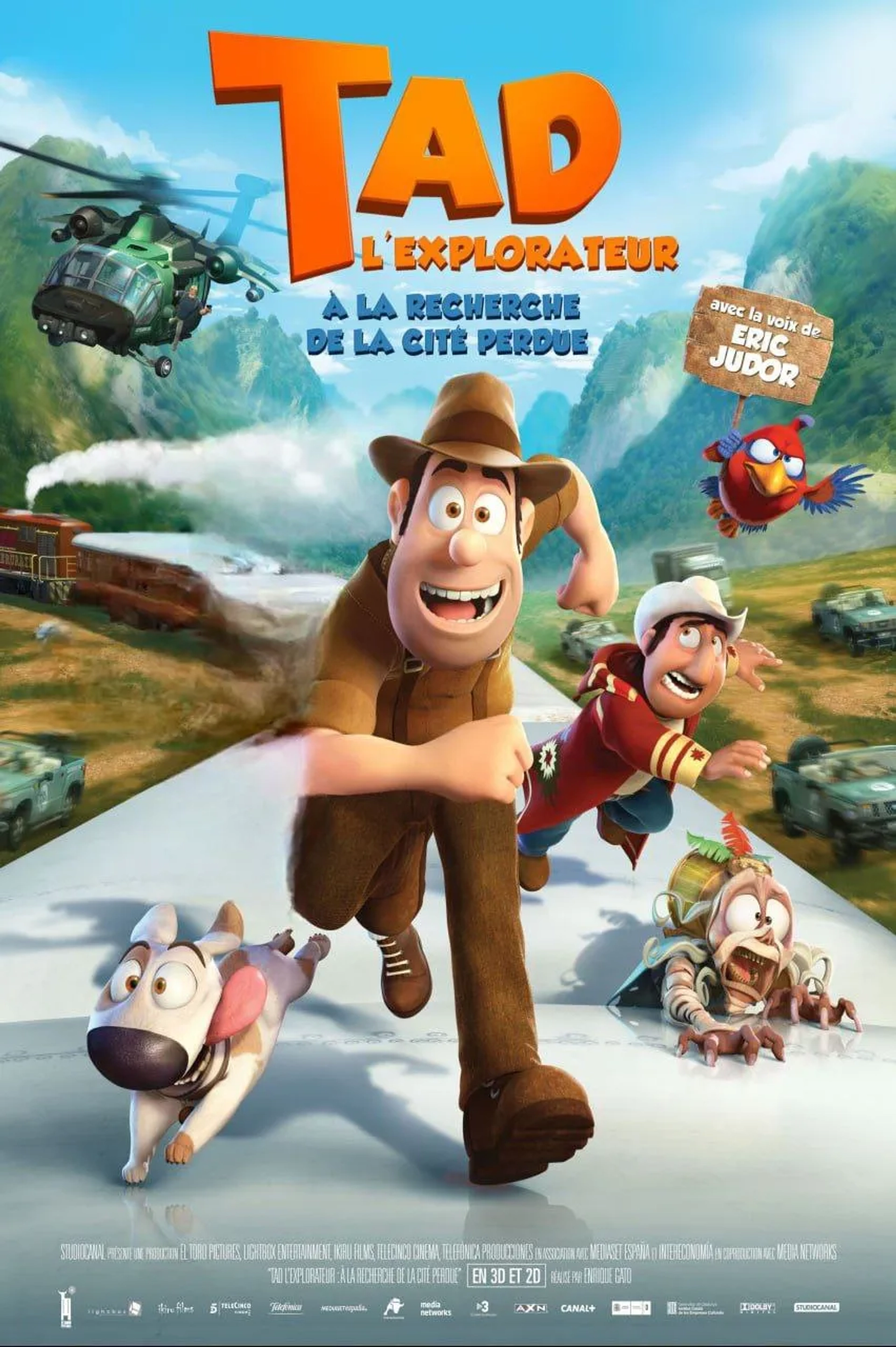 انیمیشن تد در شهر گمشده (Tad: The Lost Explorer 2012)