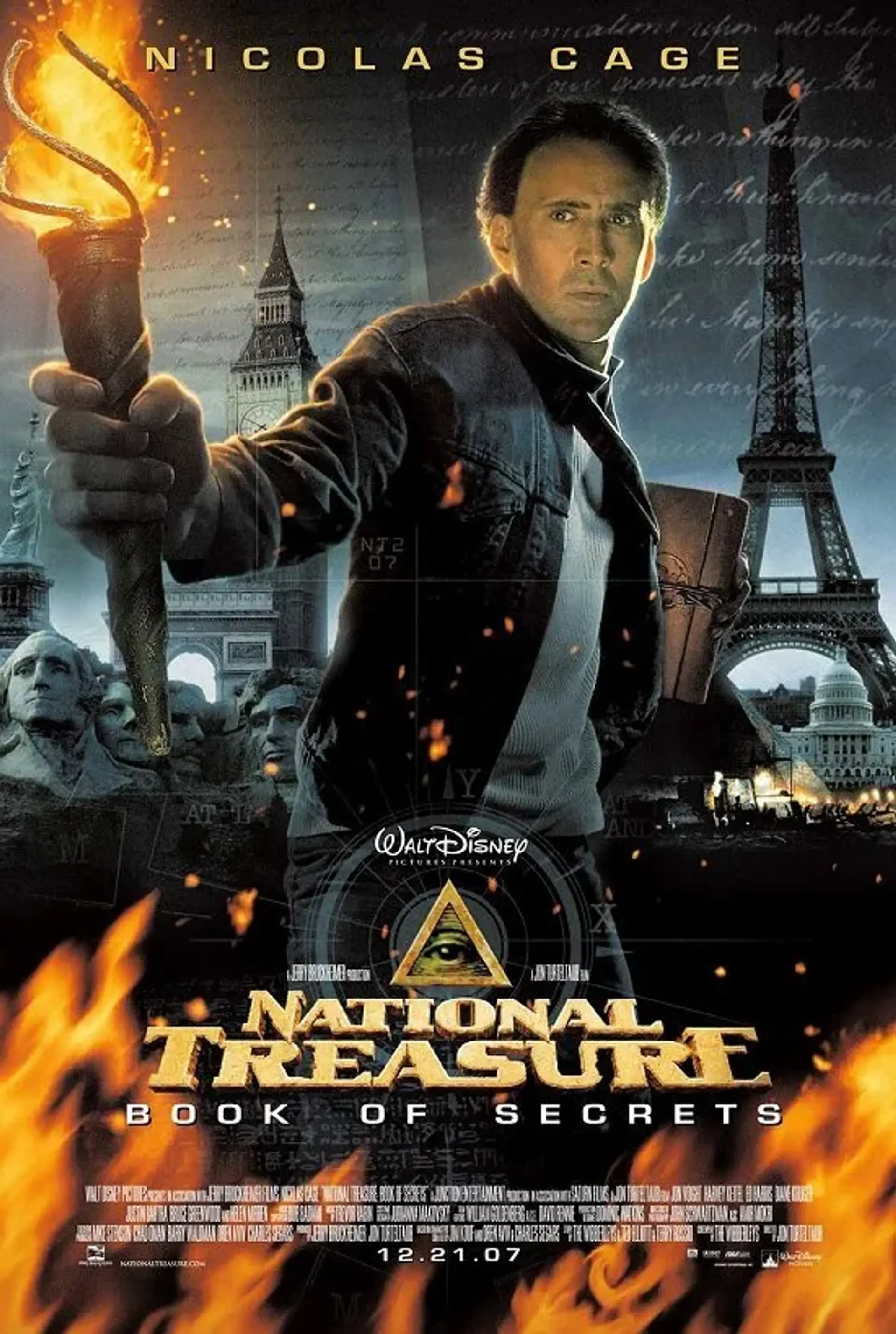 فیلم گنجینه ملی: کتاب اسرار (National Treasure: Book of Secrets 2007)