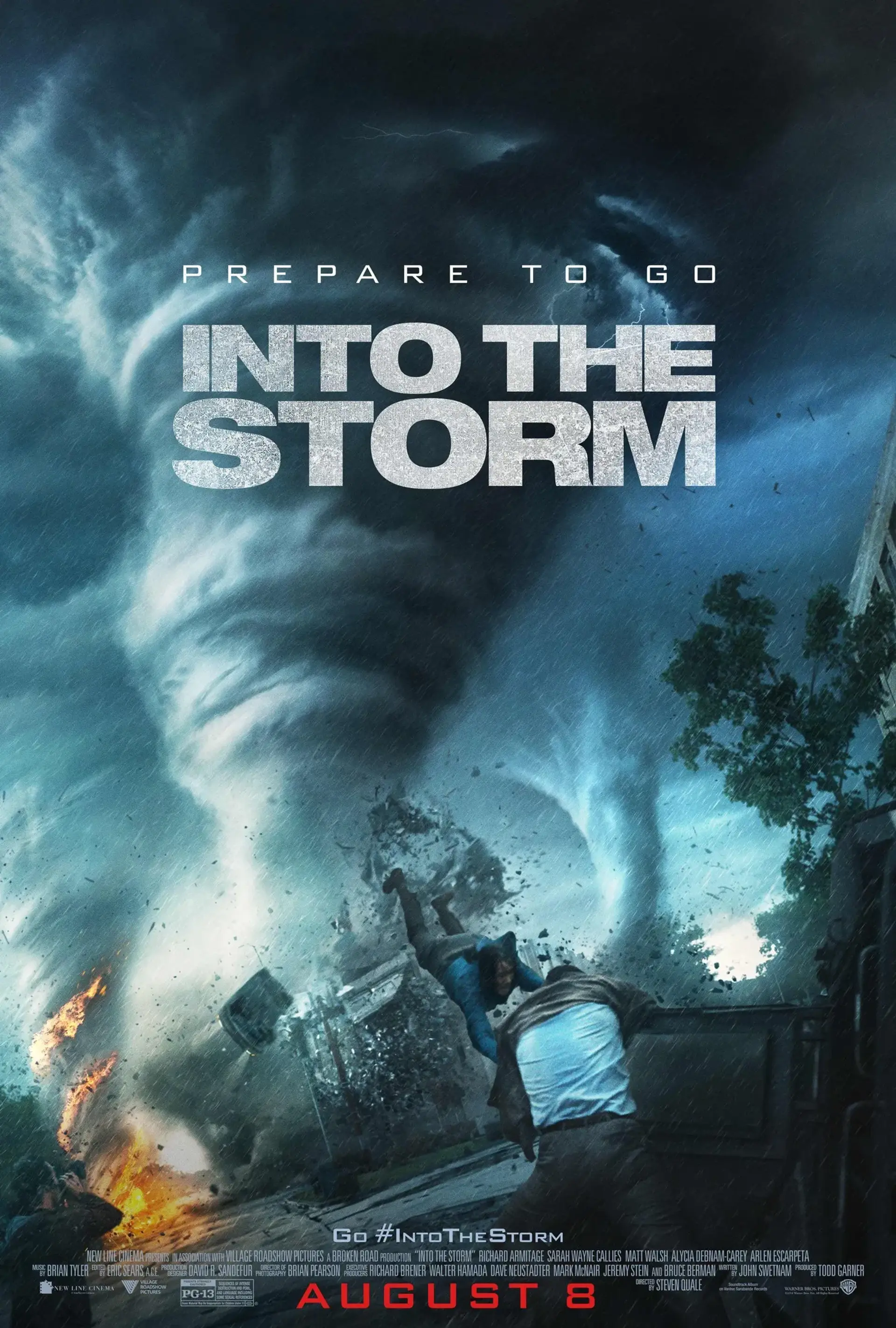 فیلم به‌ سوی طوفان (Into the Storm 2014)