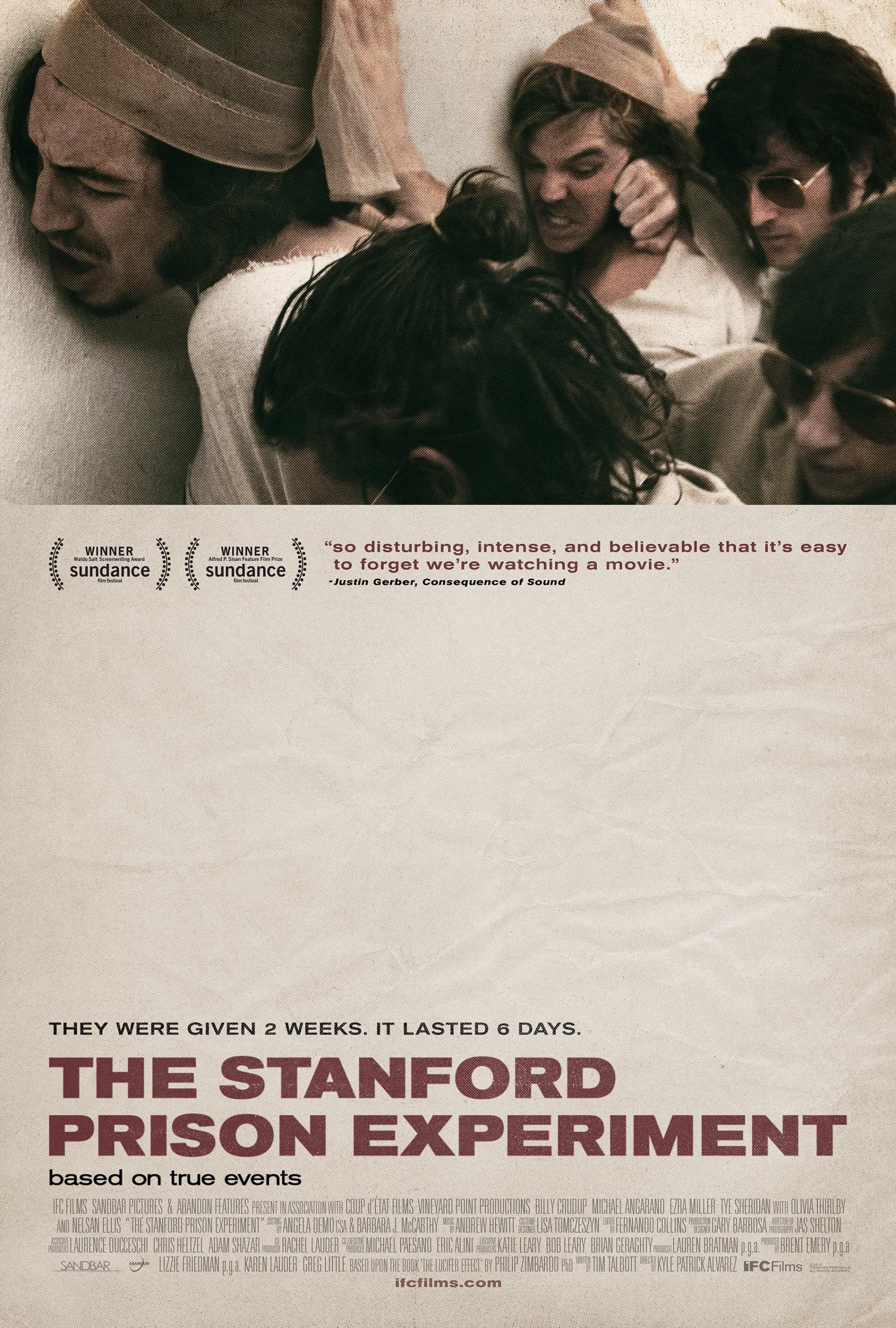 فیلم آزمایش زندان استنفورد (The Stanford Prison Experiment 2015)