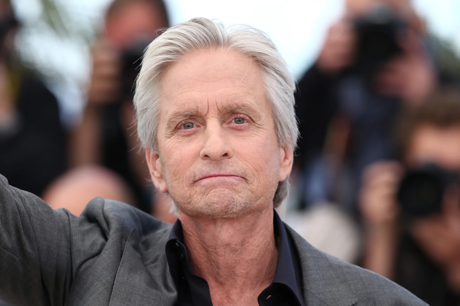 Michael Douglas at an event for Behind the Candelabra (2013)